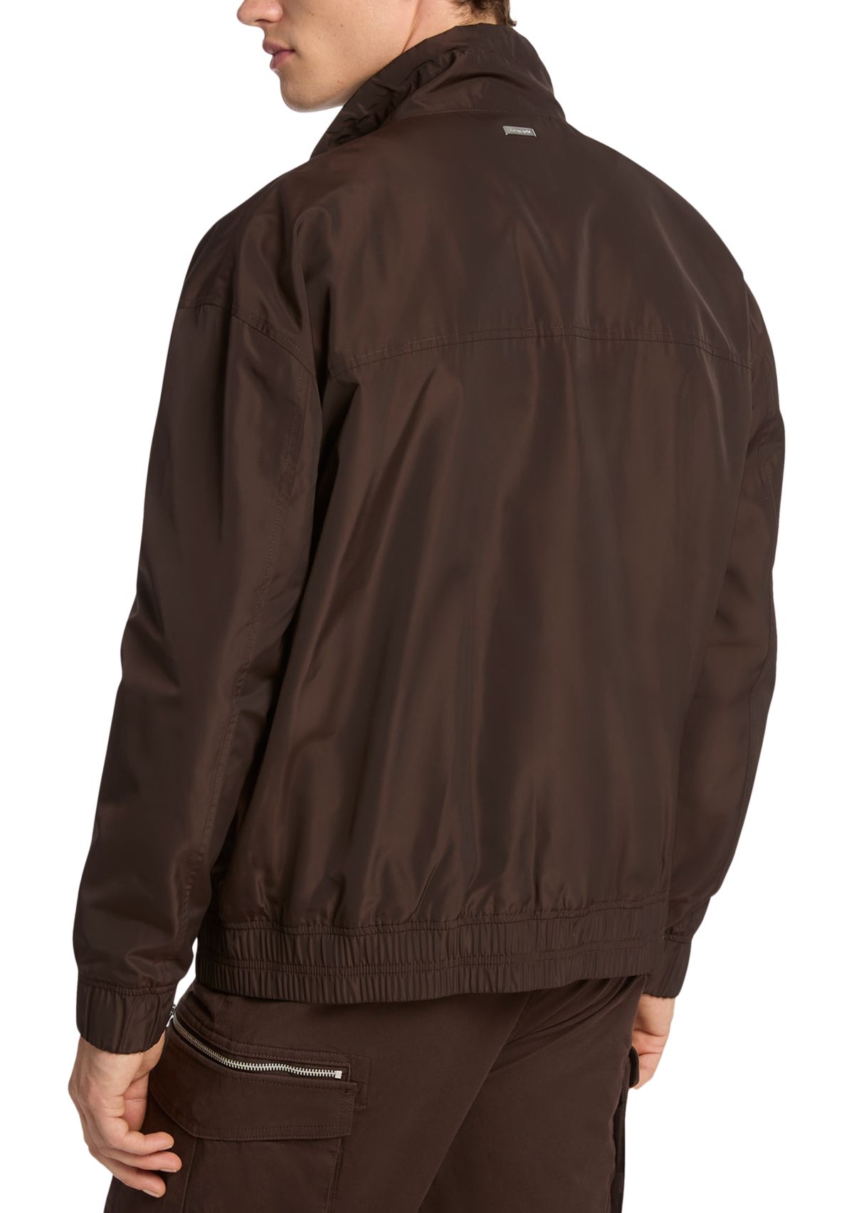 Mens Mock Neck Windbreaker