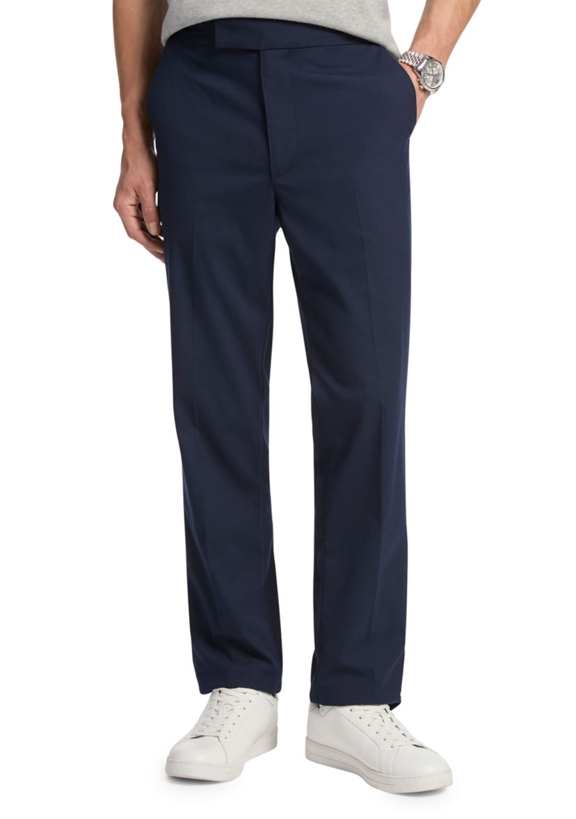 Mens Stretch Elastic Waistband Pants