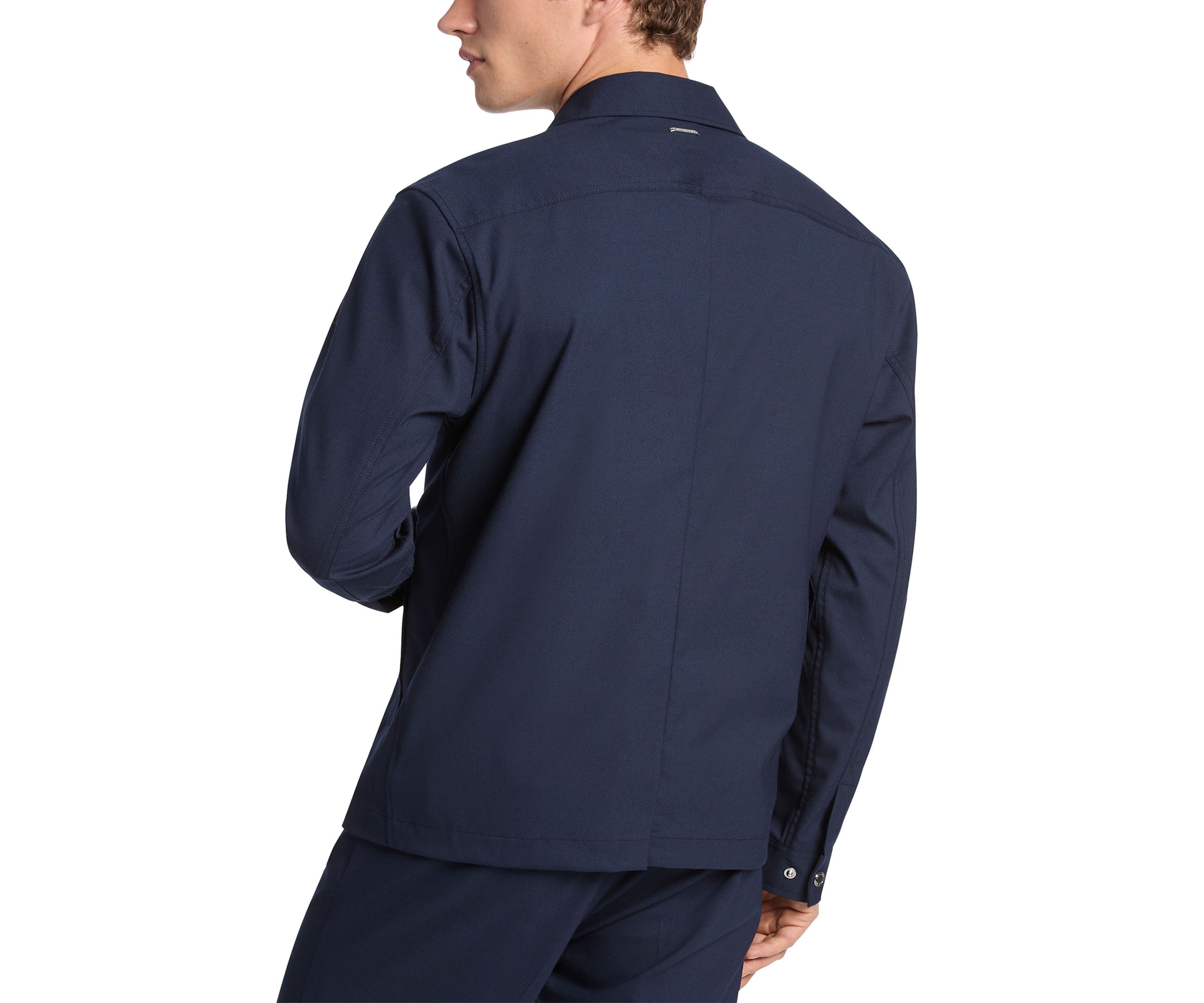 Mens Zip Shirt Jacket
