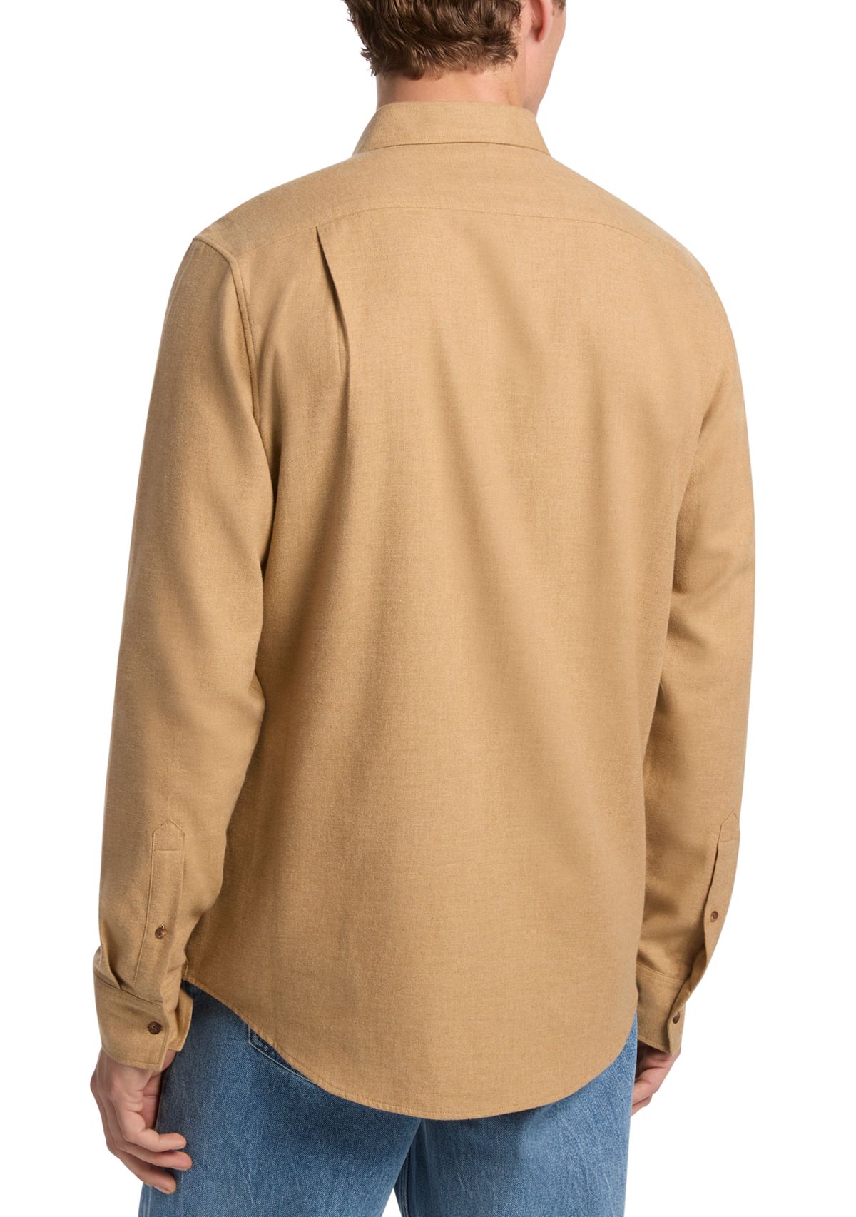 Mens Classic Flannel Button Up Shirt