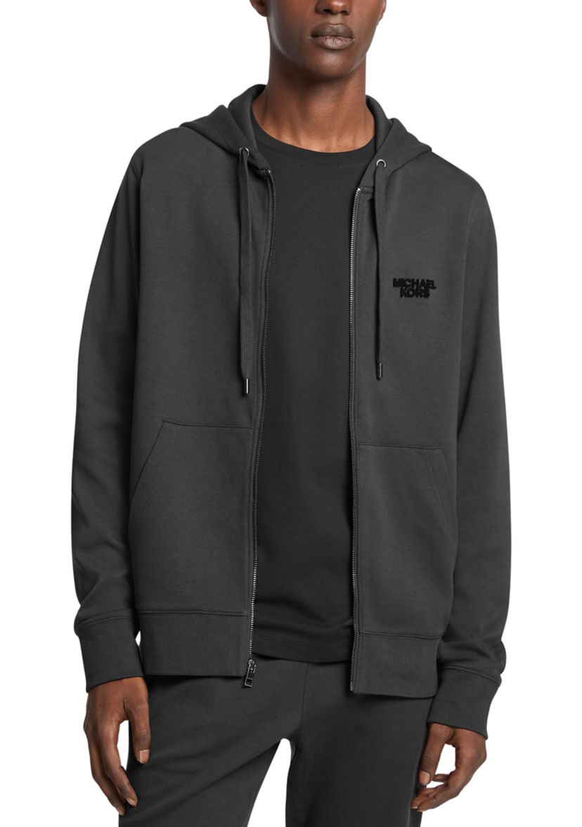 Mens Logo Full Zip Hoodie