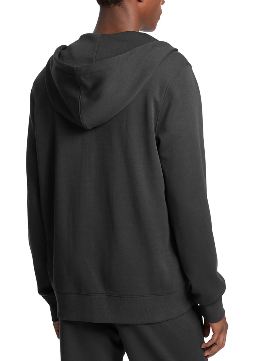 Mens Logo Full Zip Hoodie