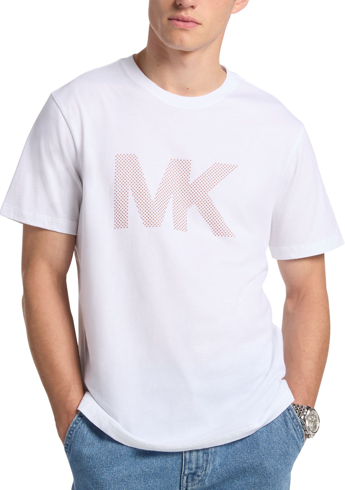 Mens Micro Dot Logo T-Shirt