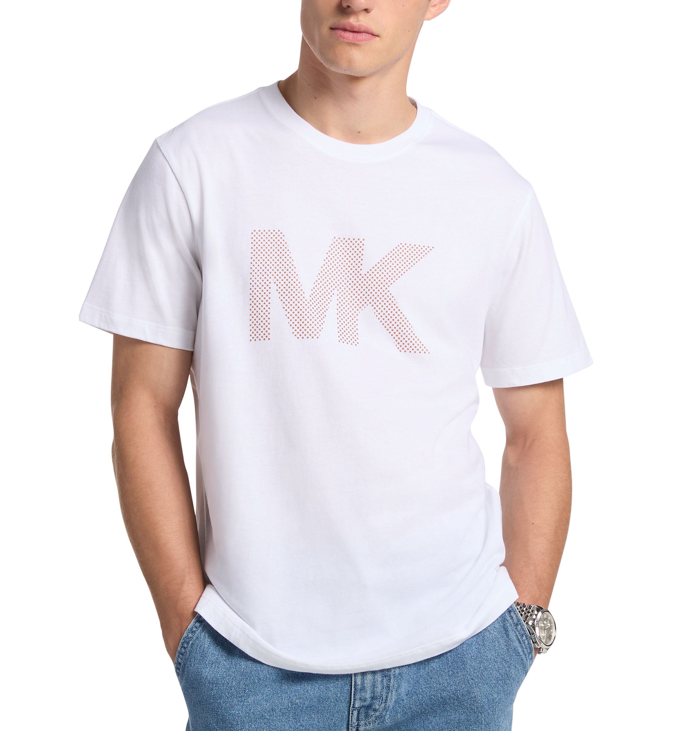 Mens Micro Dot Logo T-Shirt