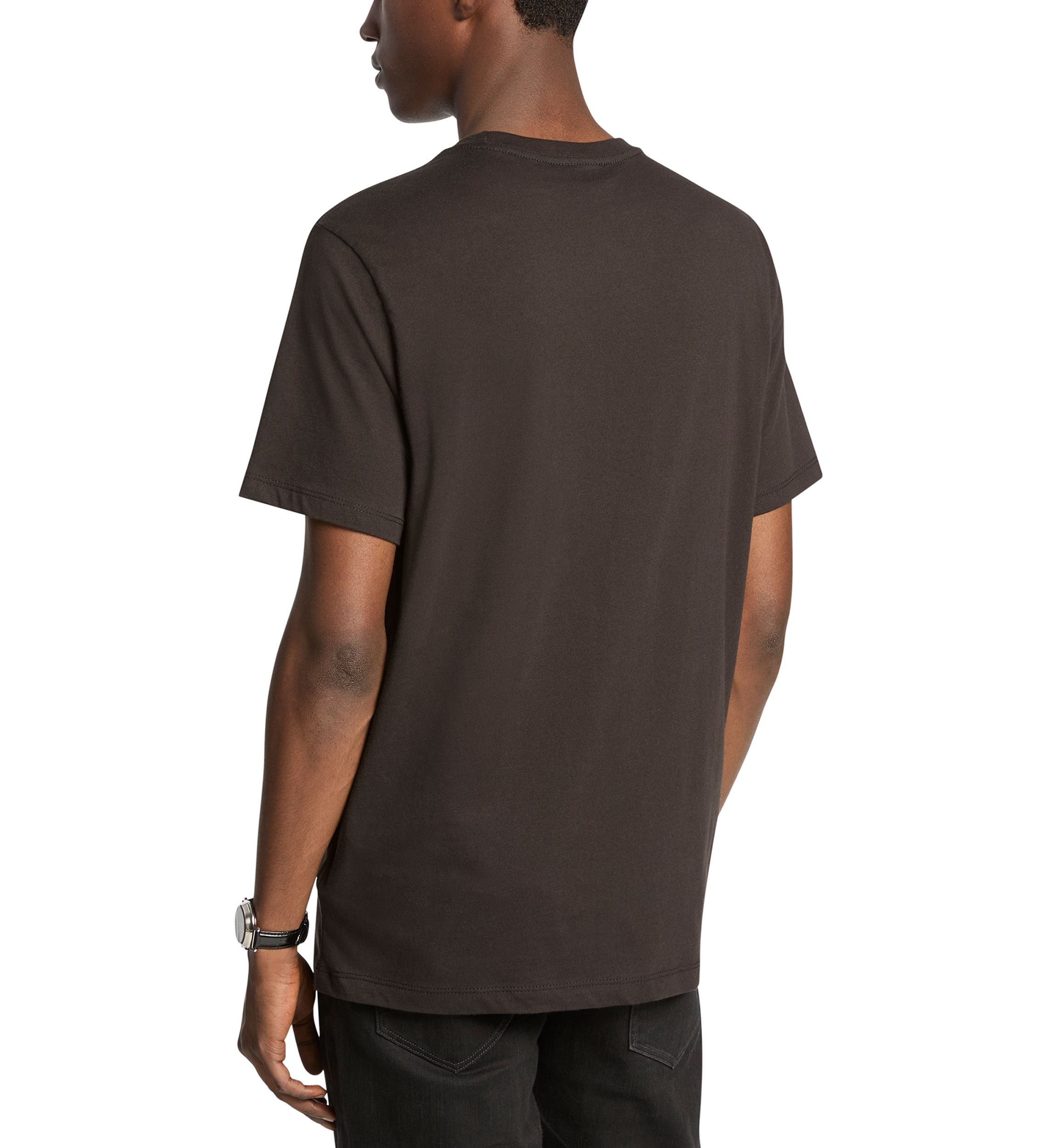 slim fit dress slacks Michael Kors Men's Raleigh Black Performance Premium Stretch Slim Shirt main image 0