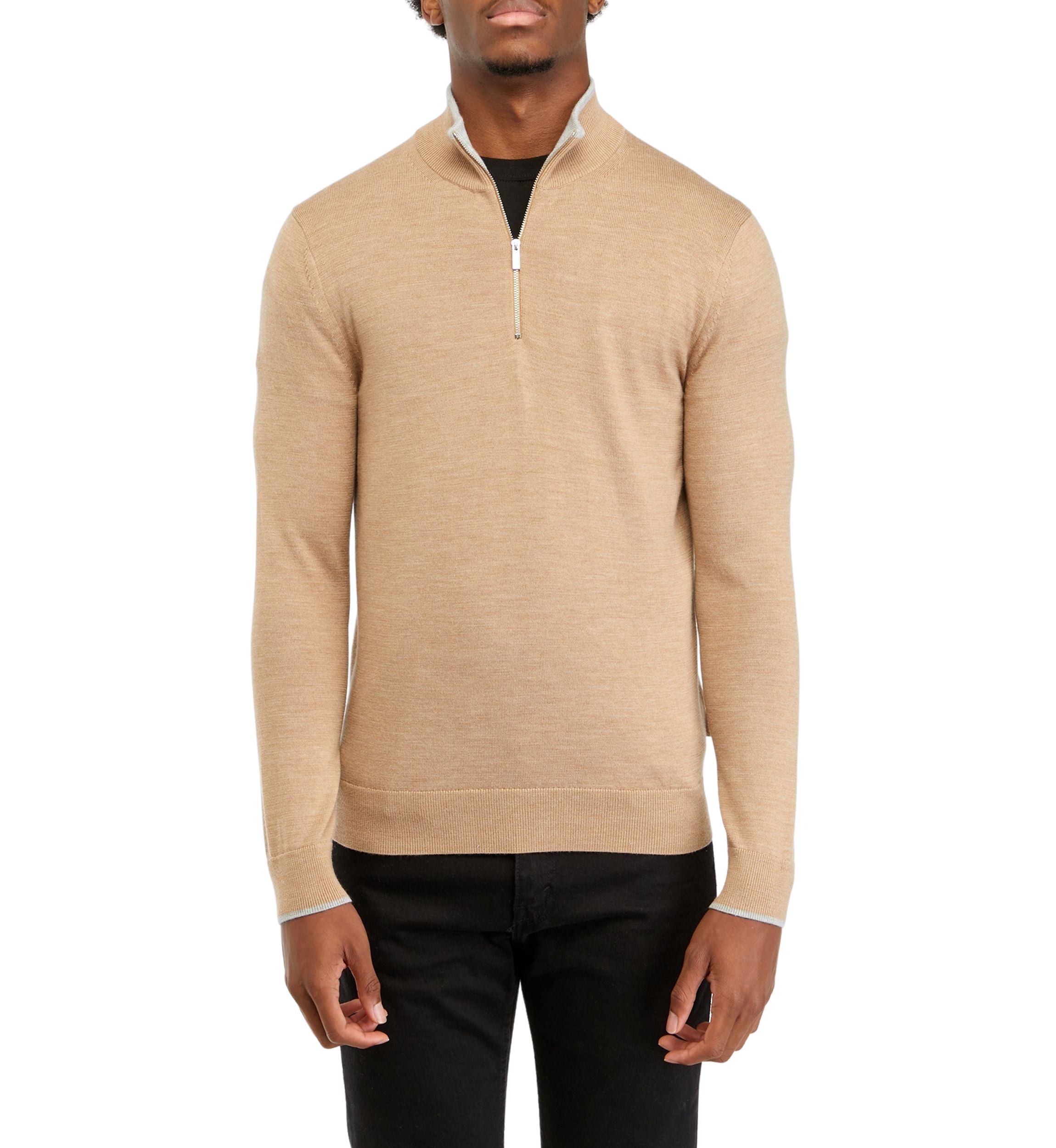 Mens 1/4 Zip Sweater