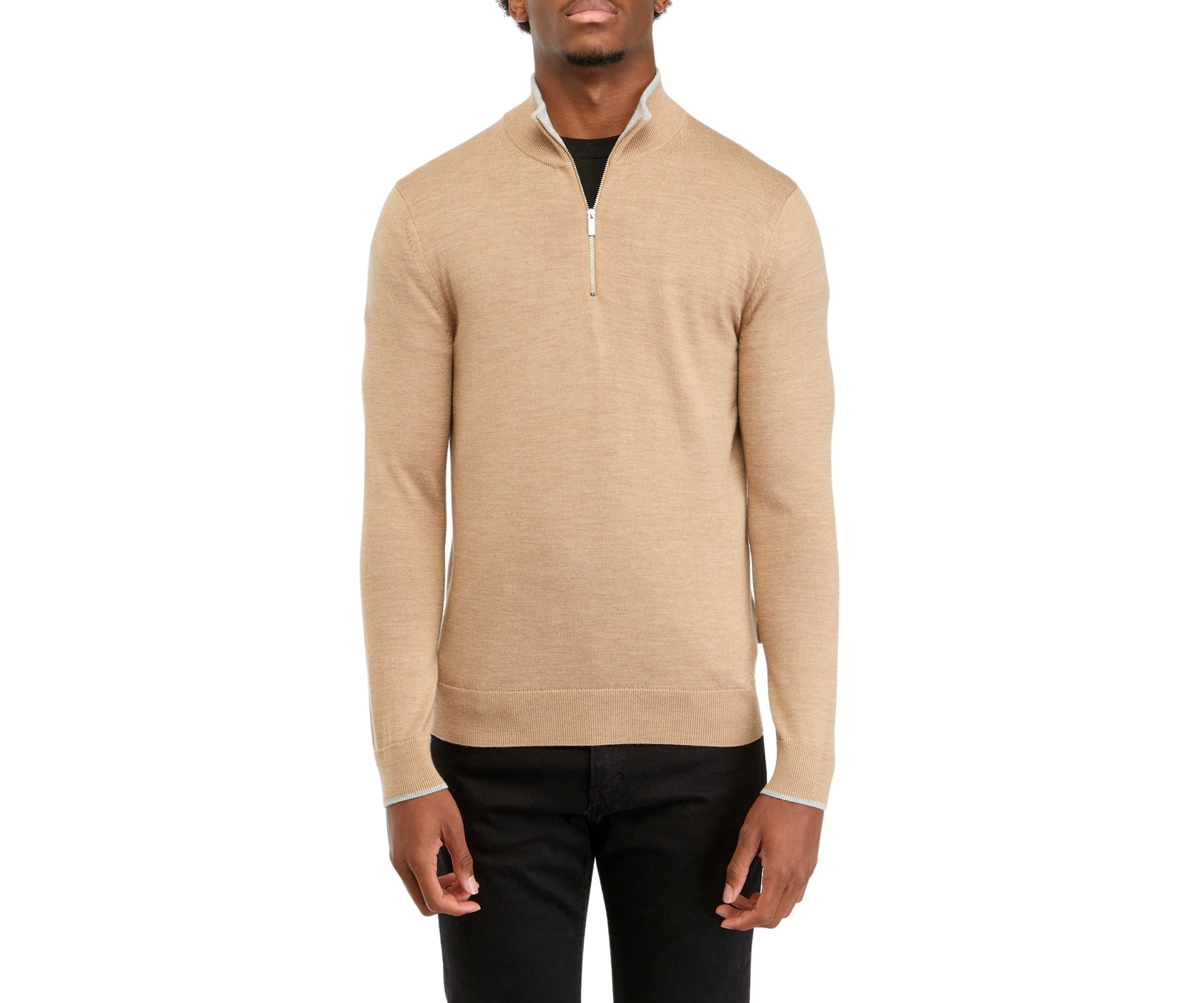 Mens 1/4 Zip Sweater