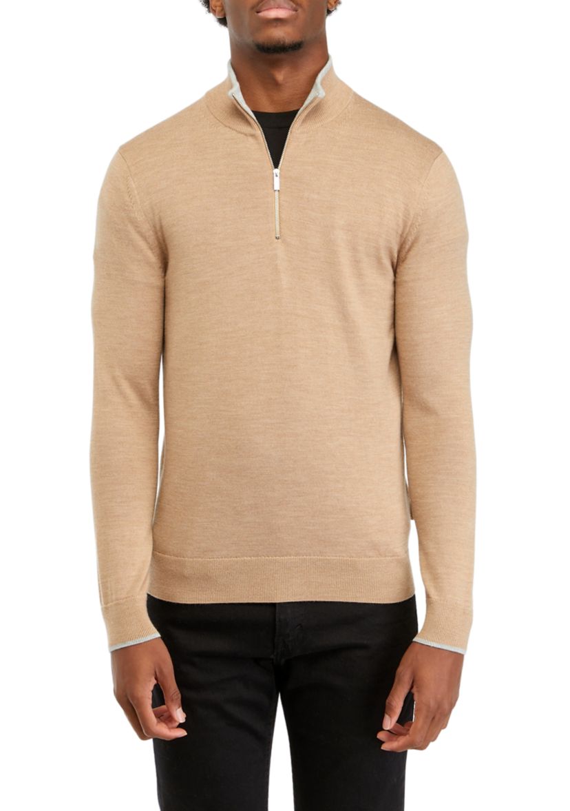 Mens 1/4 Zip Sweater