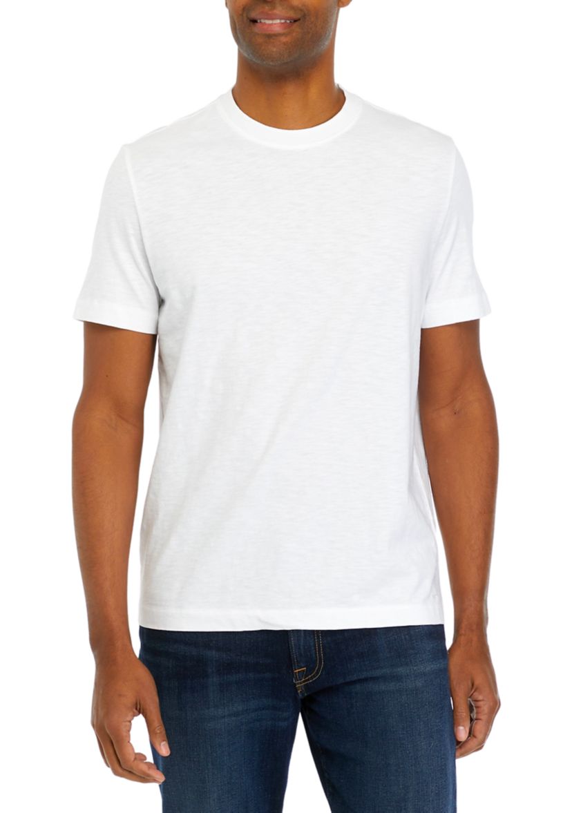 Short Sleeve Slub Crew T-Shirt