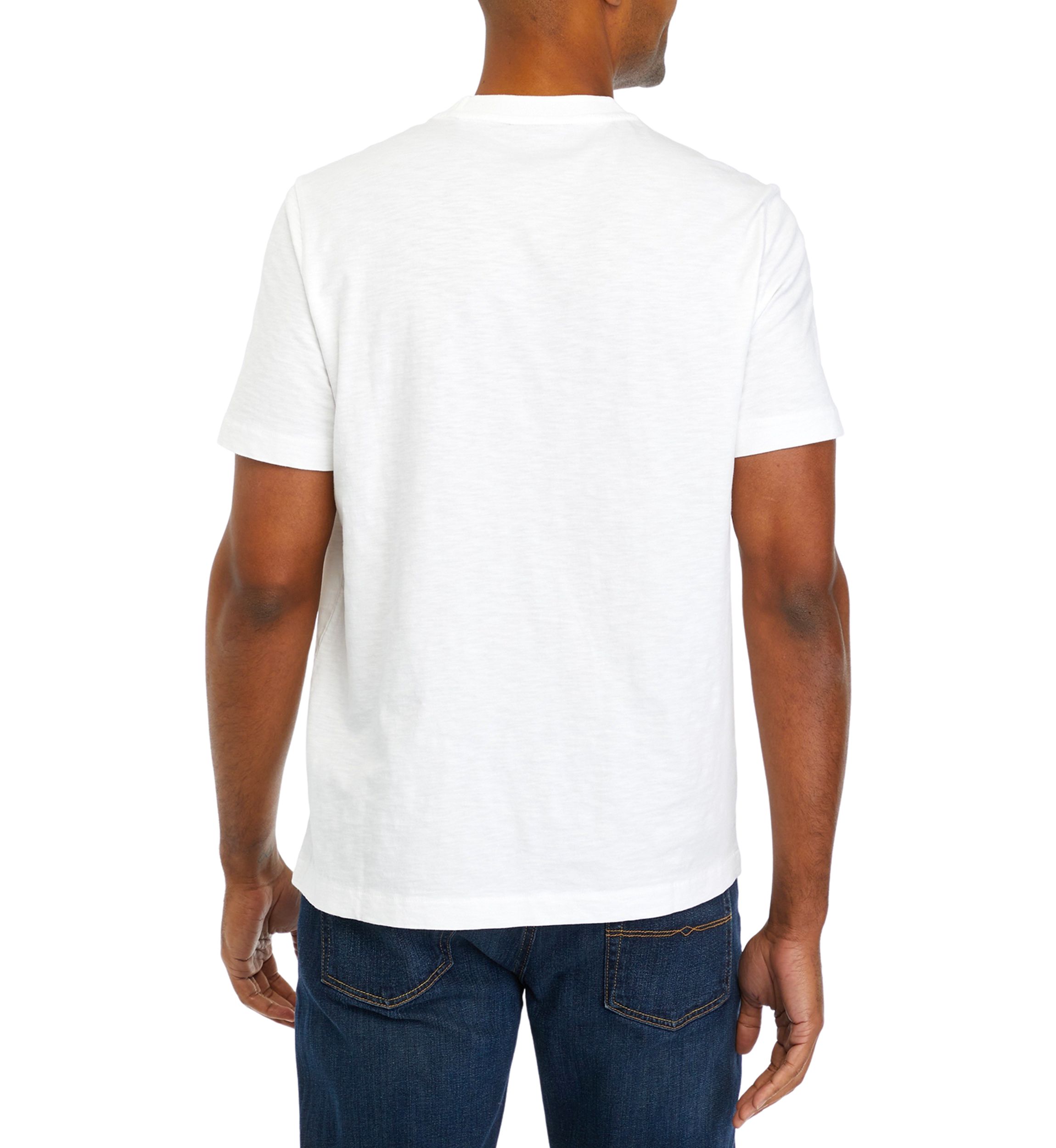 Short Sleeve Slub Crew T-Shirt