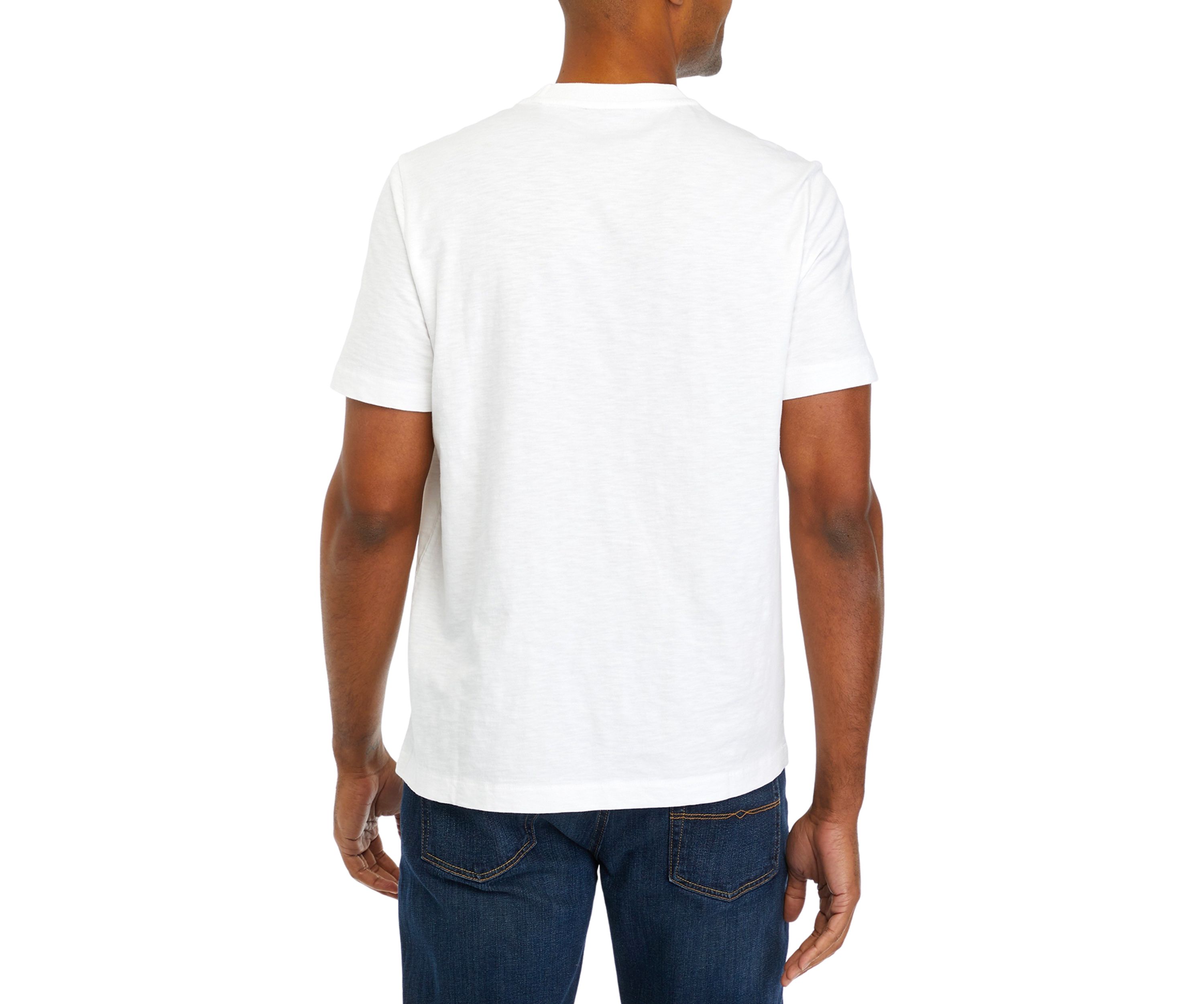 Short Sleeve Slub Crew T-Shirt