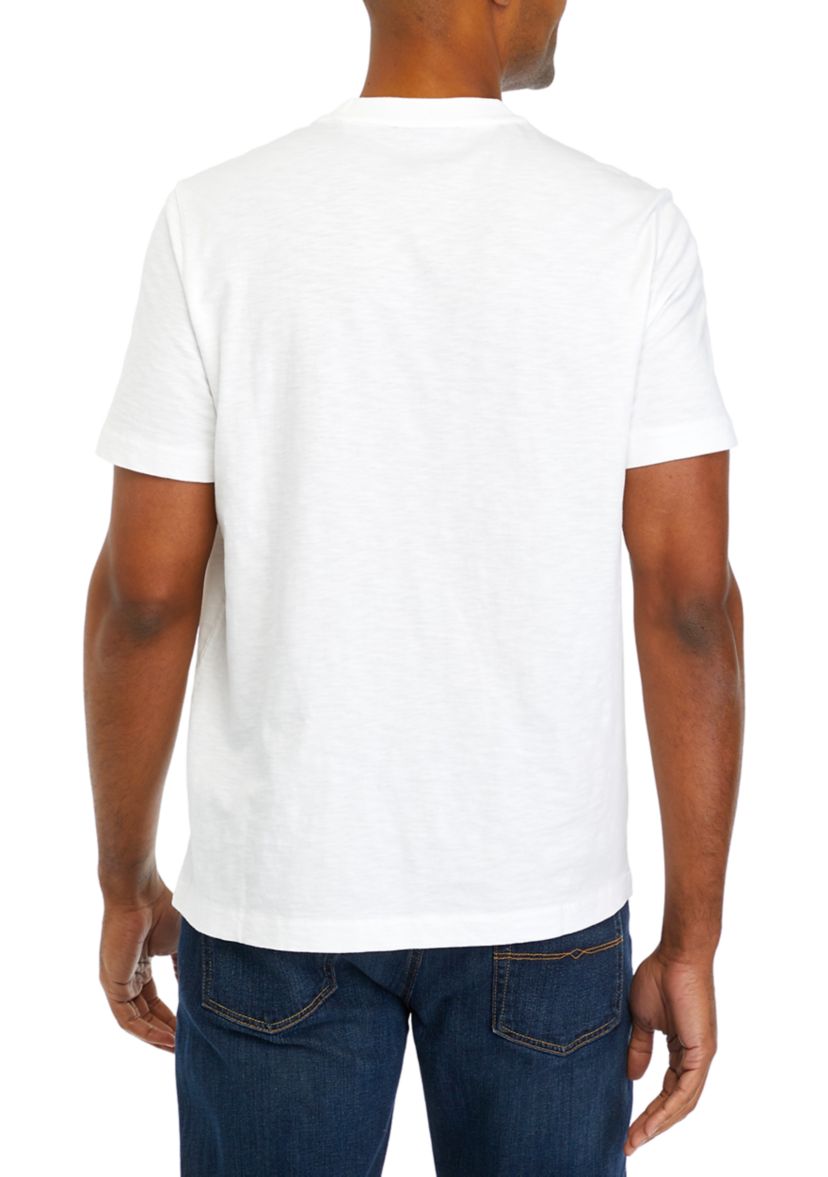 Short Sleeve Slub Crew T-Shirt