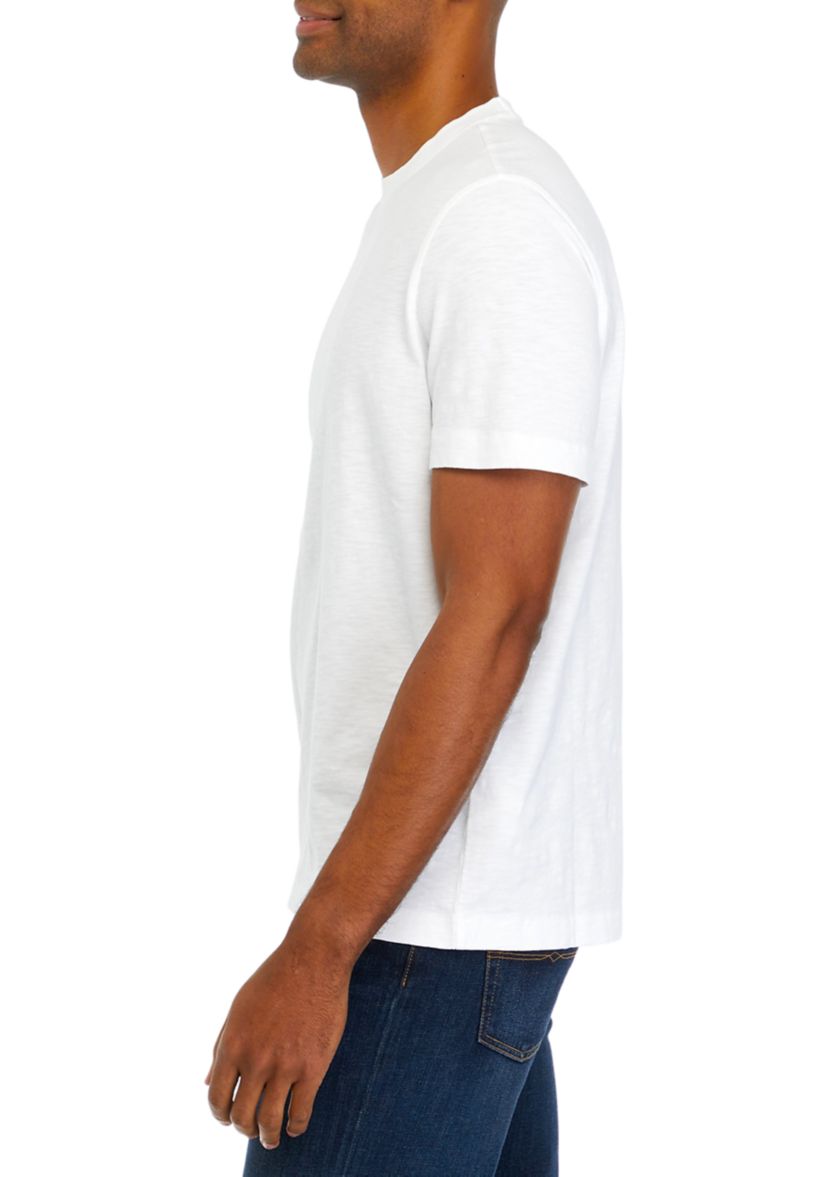 Short Sleeve Slub Crew T-Shirt