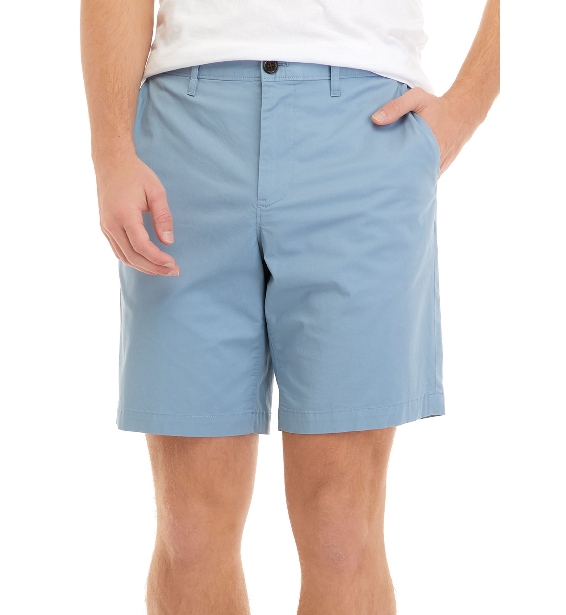  Mens Washed Cotton Shorts 