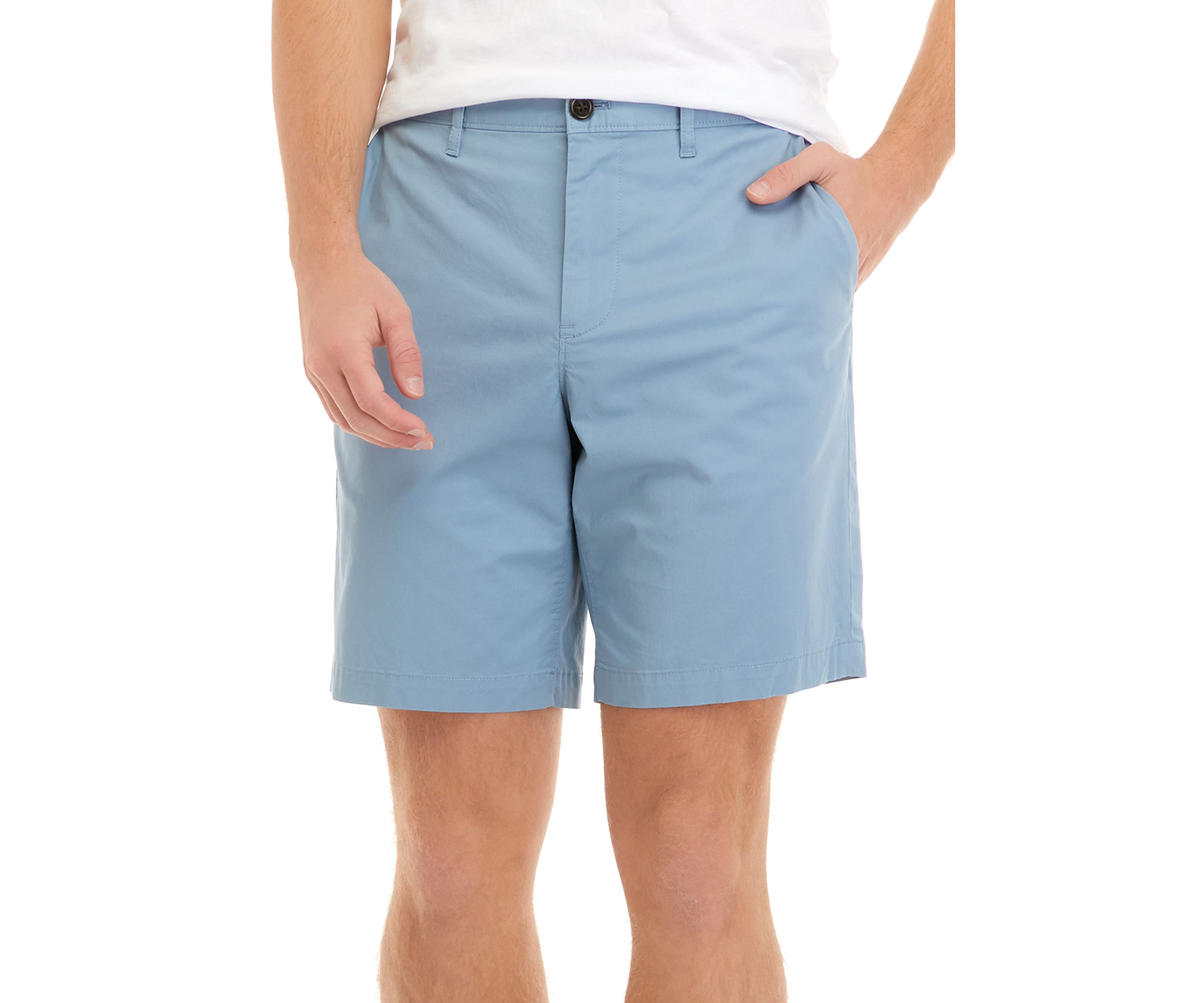 Mens Washed Cotton Shorts 