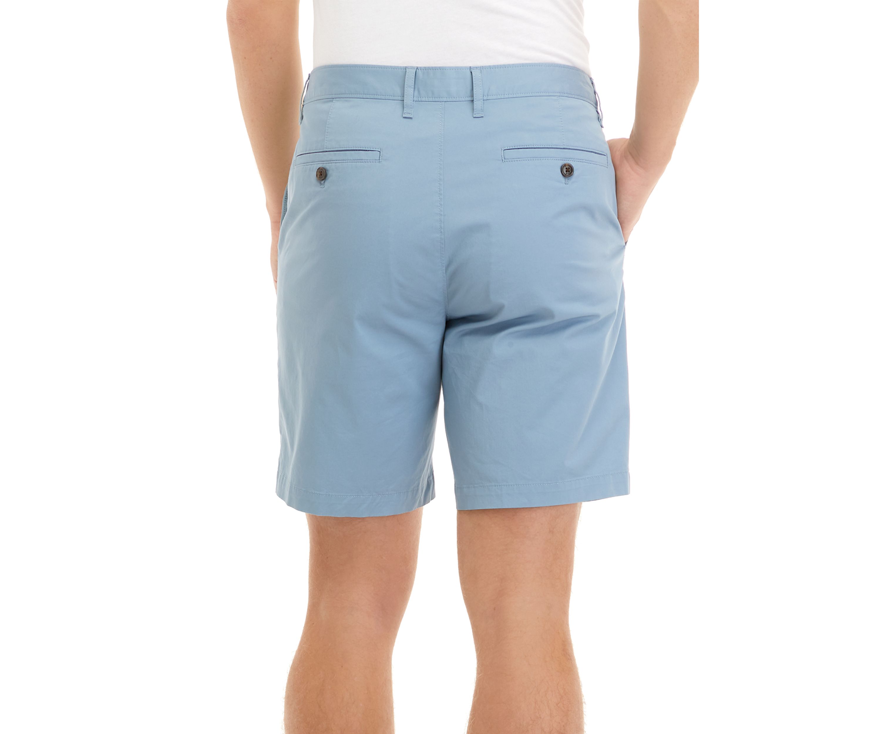  Mens Washed Cotton Shorts 