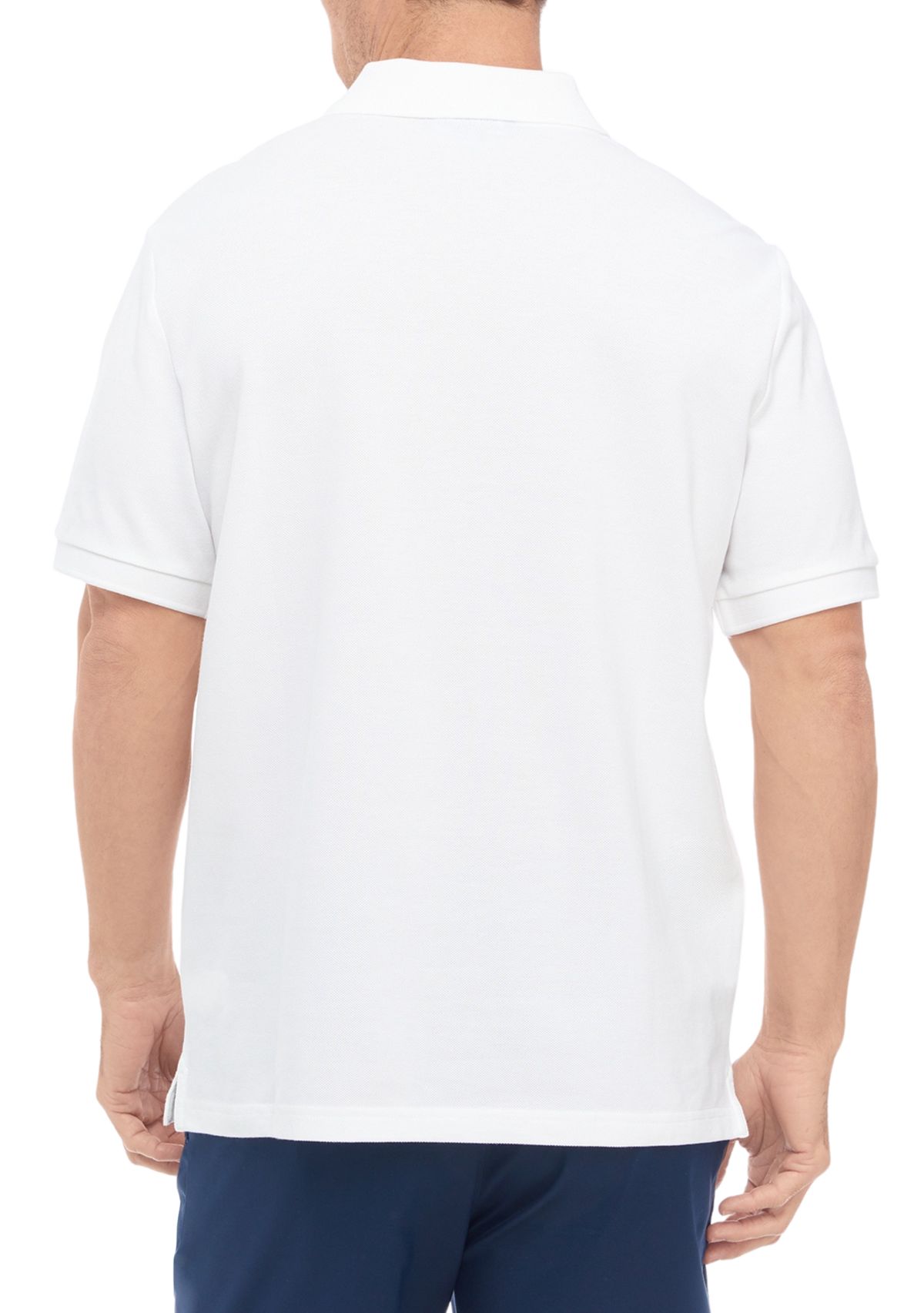 Zip Placket Polo Shirt