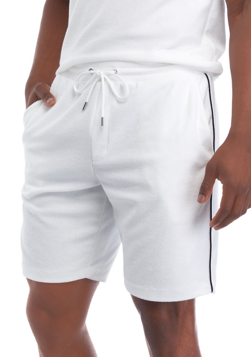 Terry Piped Shorts