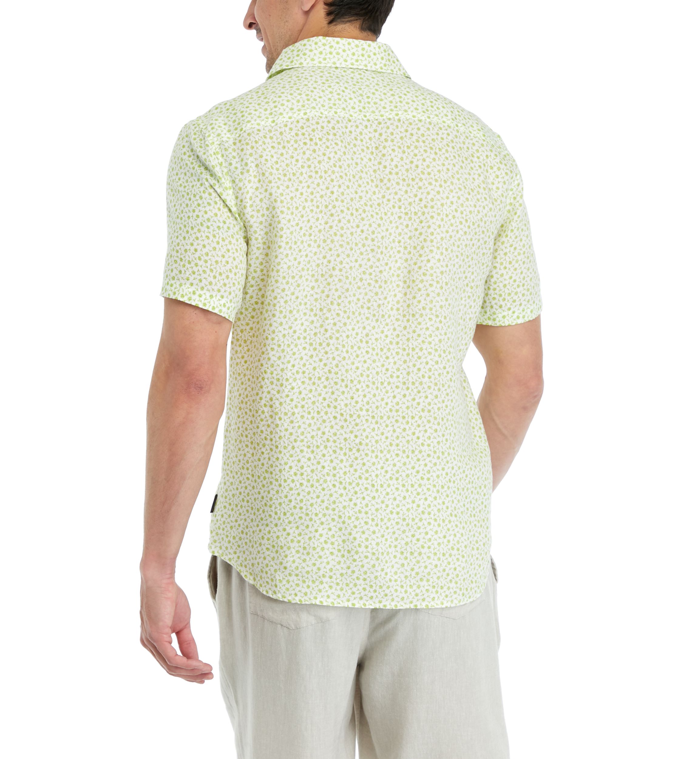 Ditsy Floral Printed Linen Shirt