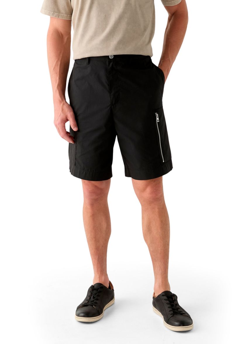 Mens Cargo Zip Shorts