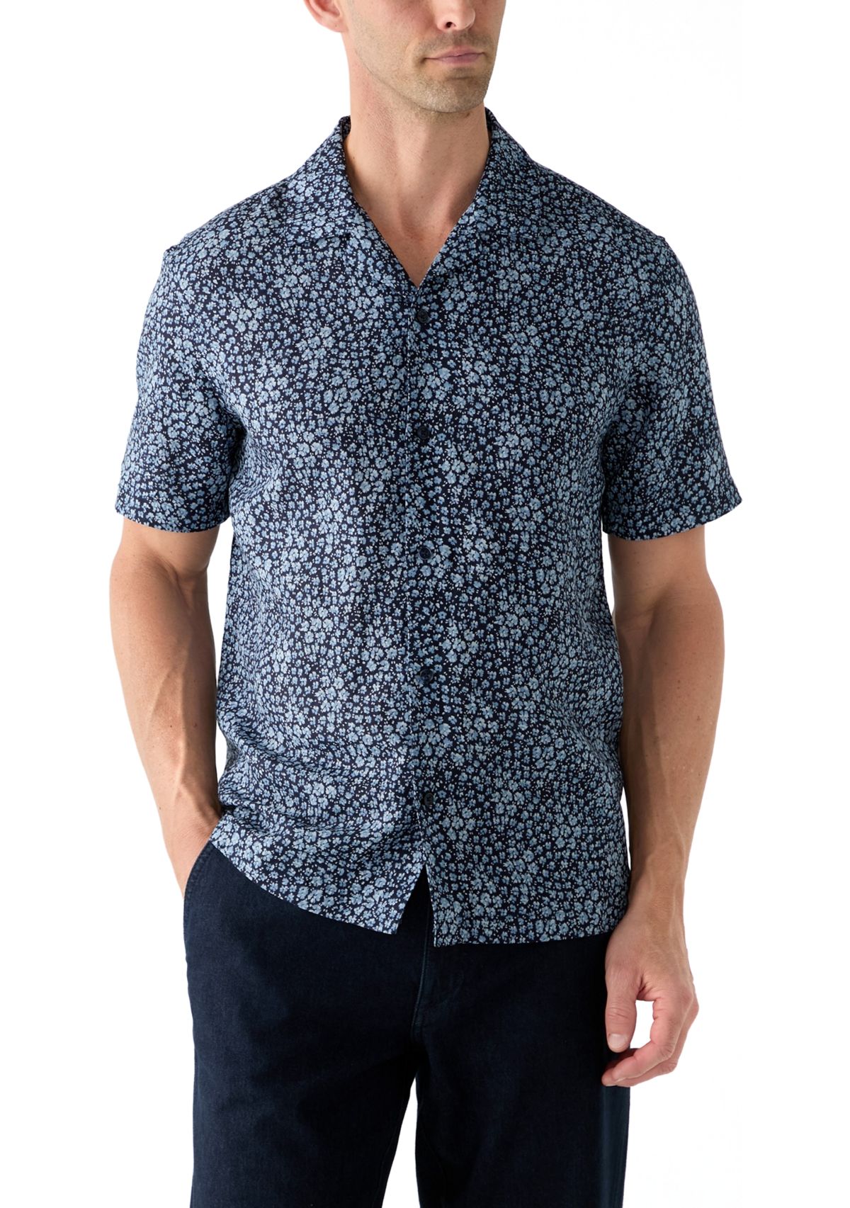 Relaxed Fit Multi Floral Printed Shirt