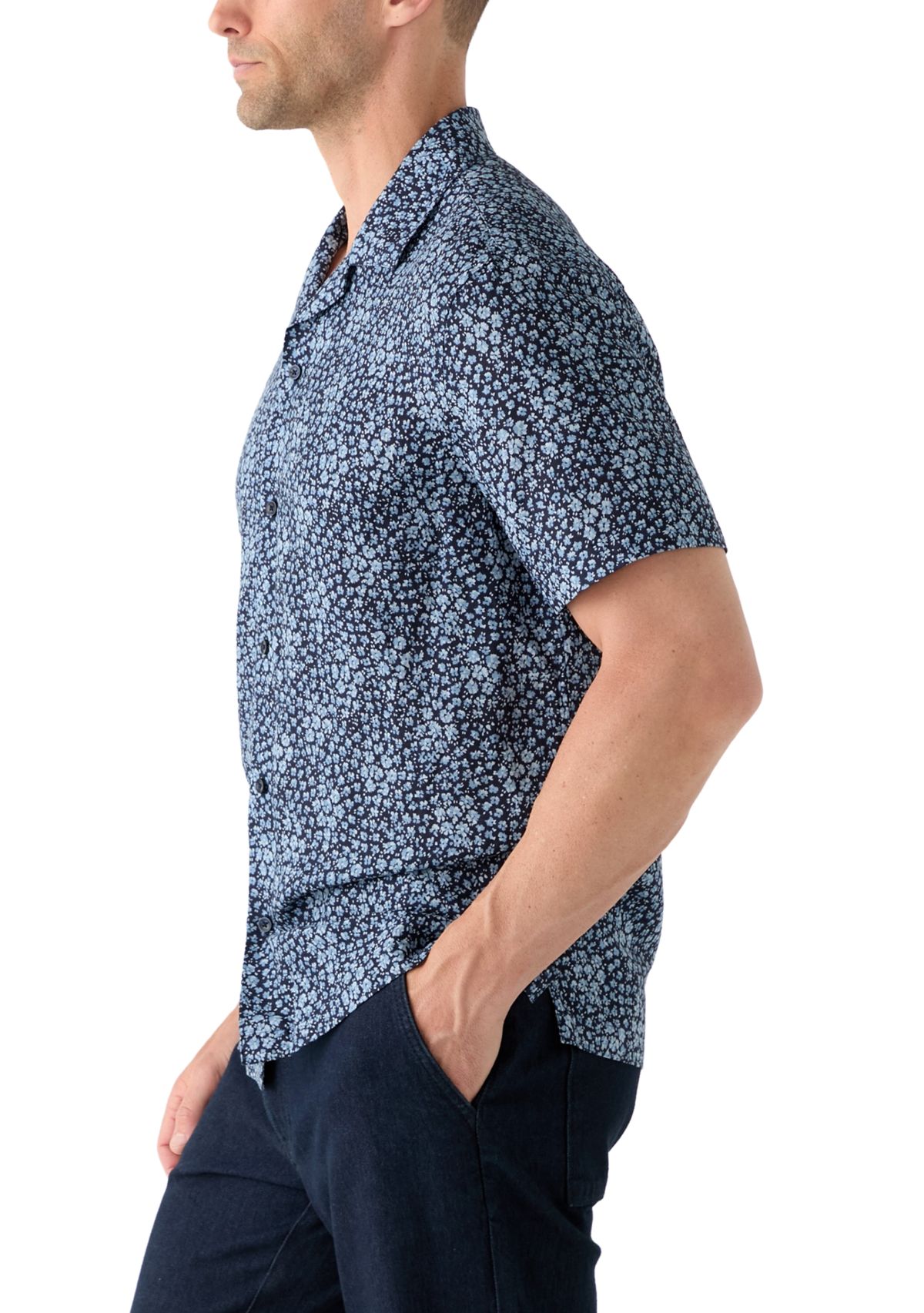 Relaxed Fit Multi Floral Printed Shirt