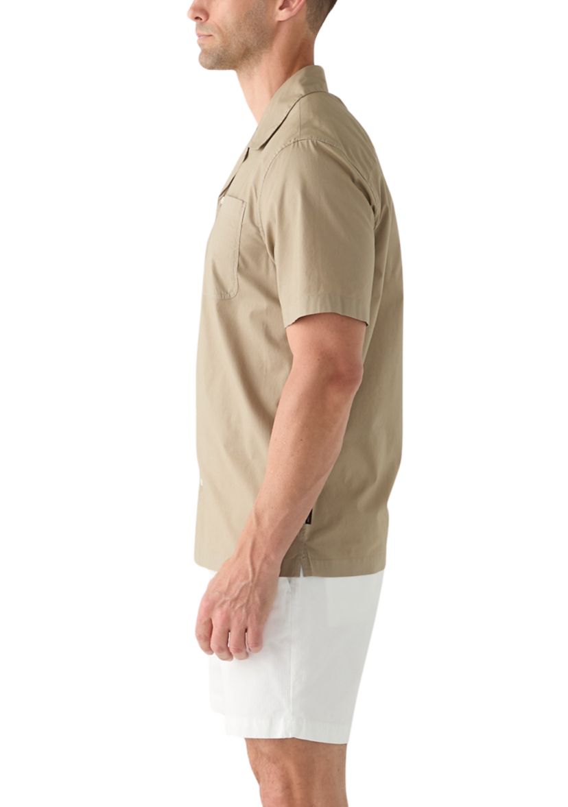 Relaxed Stretch Cotton Shirt