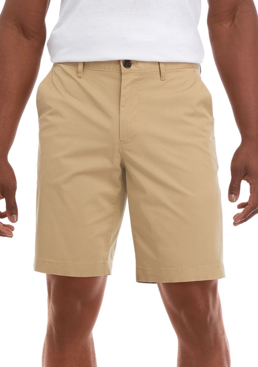 Mens Washed Cotton Shorts