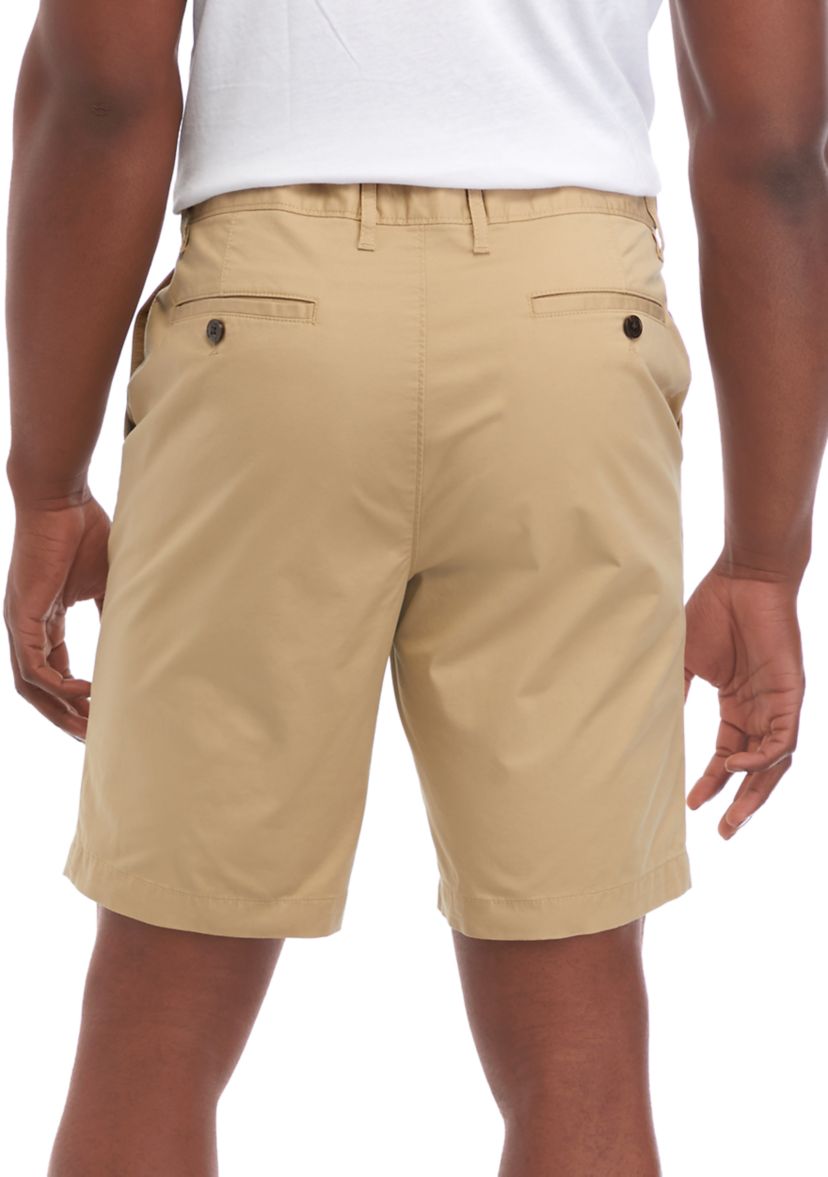 Mens Washed Cotton Shorts