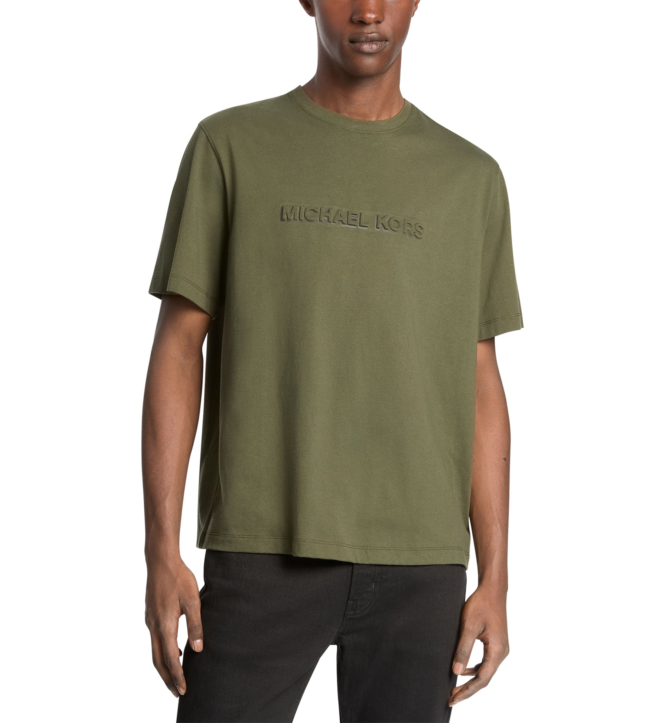 Mens Embossed Logo T-Shirt