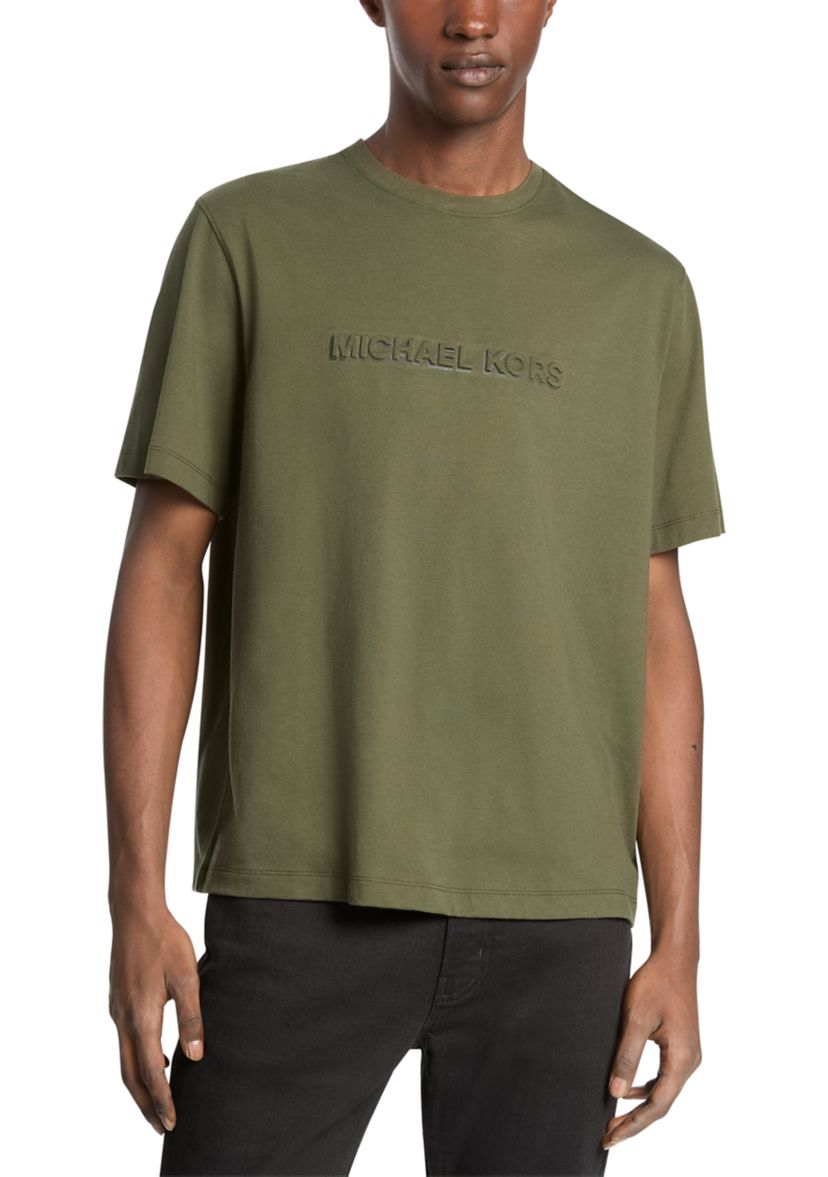 Mens Embossed Logo T-Shirt