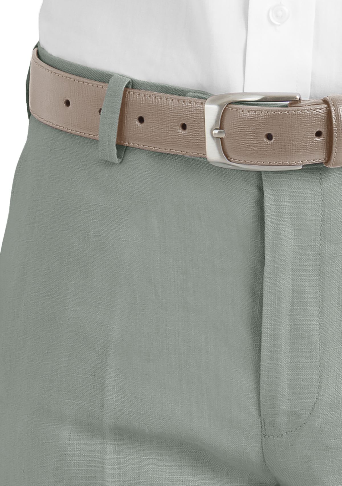 Boys 8-20 Plain Sage Linen Pants