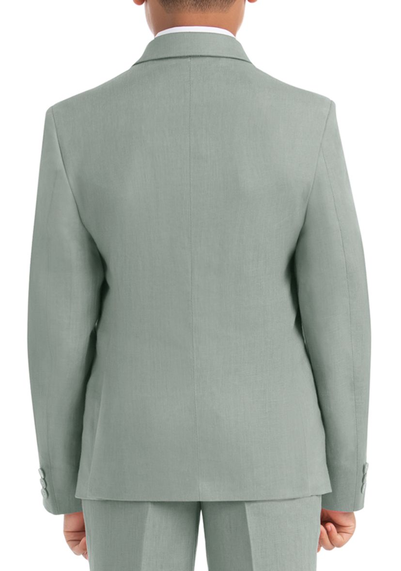 Boys 8-20 Sage Linen Jacket