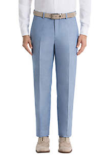 Lauren Ralph Lauren Blue Chambray Cotton Suit Separate Pants | belk