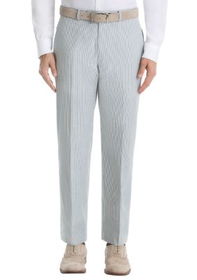 Lauren Ralph Lauren Blue Stripe Cotton Suit Separate Pants 