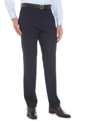 Ralph Lauren Classic Fit Flat-Front Pants - Tall