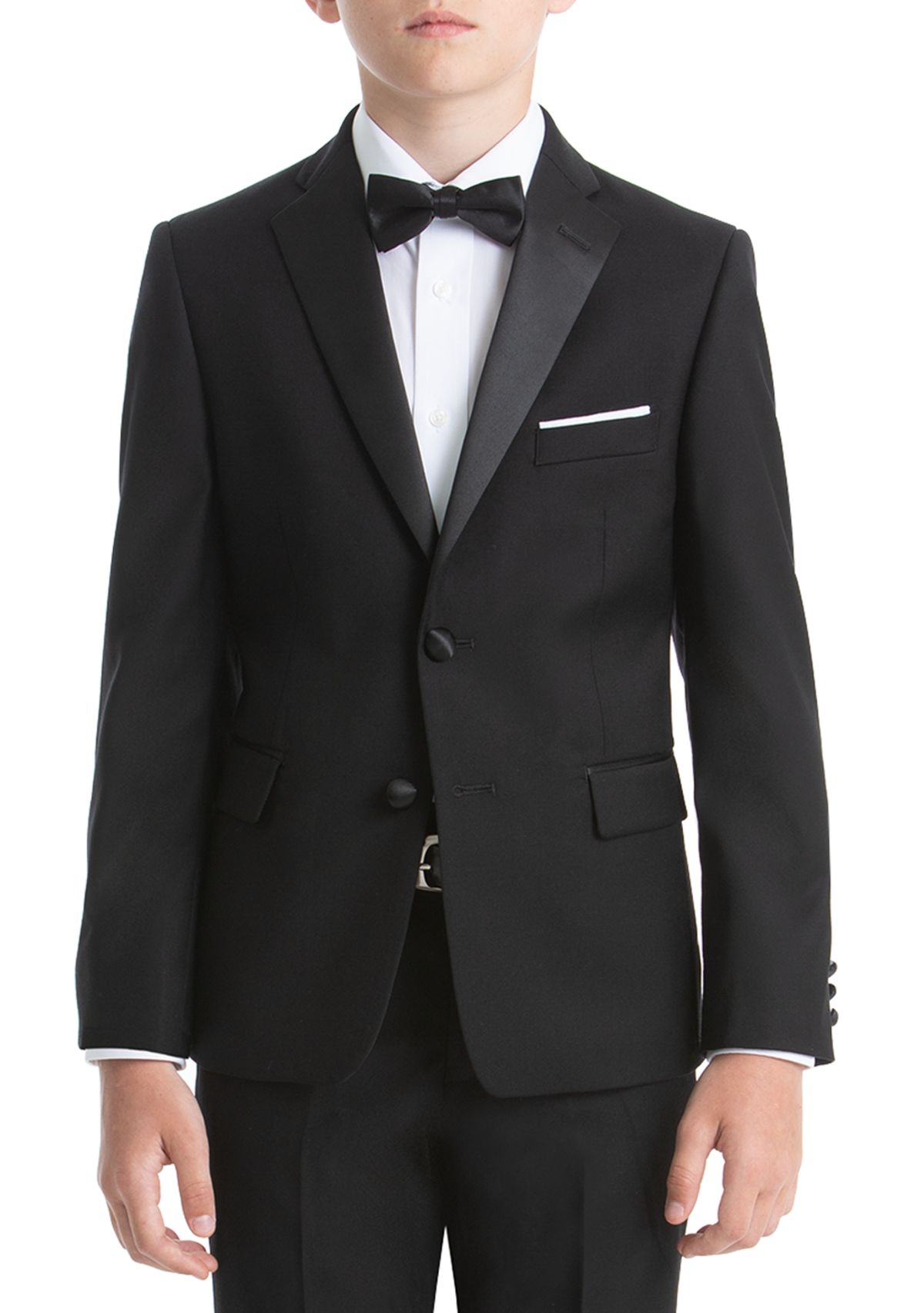 Boys 4-7 Black Tuxedo Jacket 
