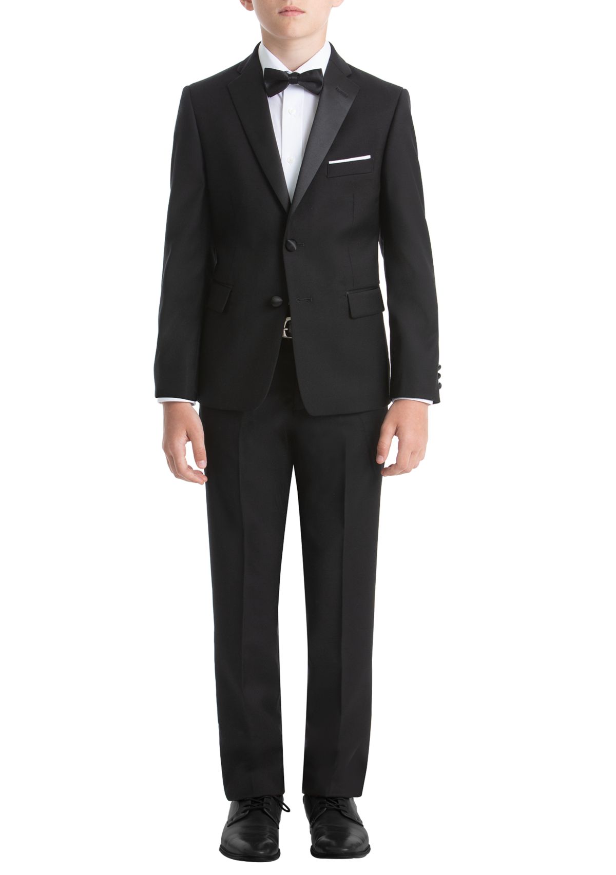 Boys 4-7 Black Tuxedo Jacket 