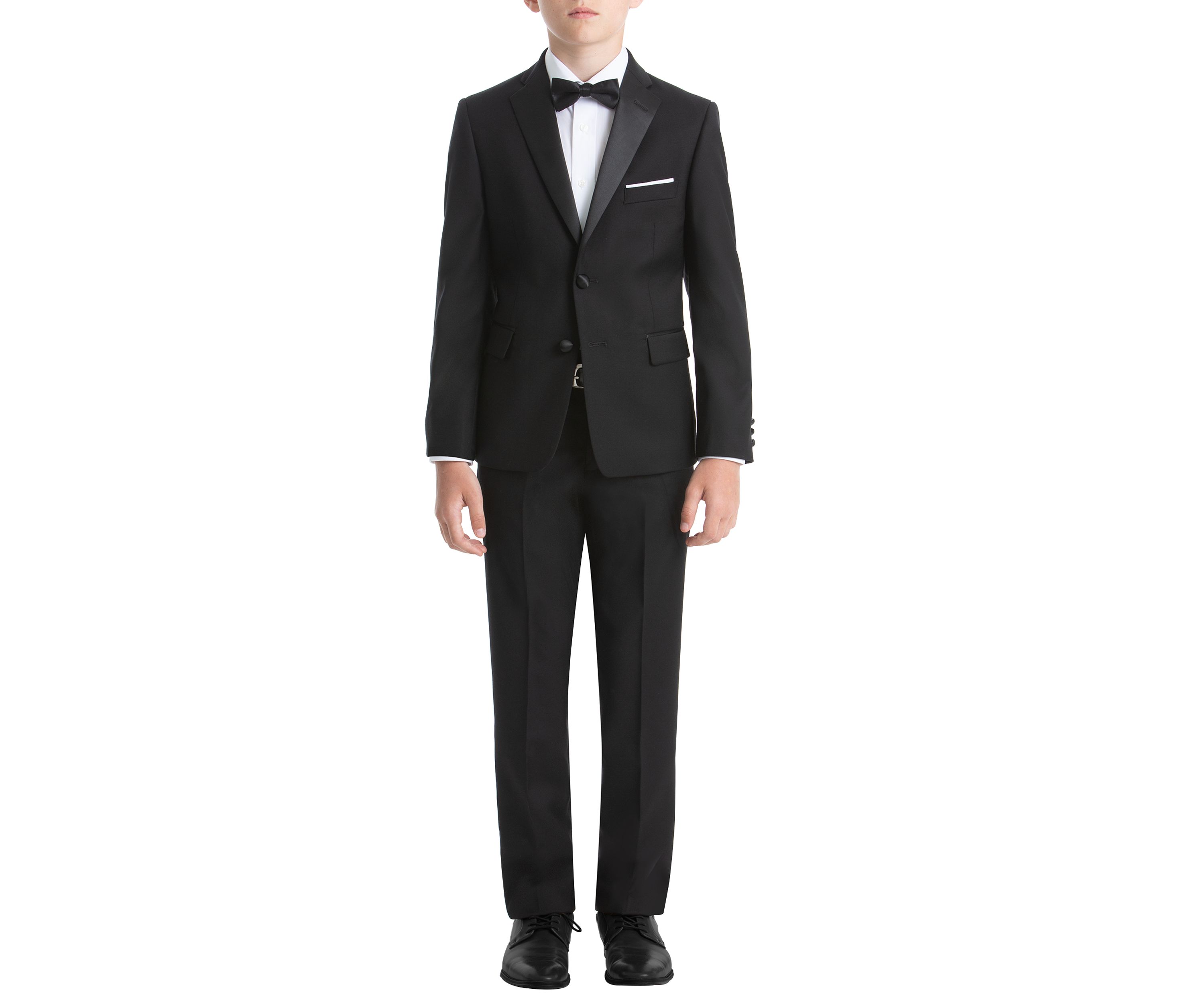 Boys 4-7 Black Tuxedo Jacket 