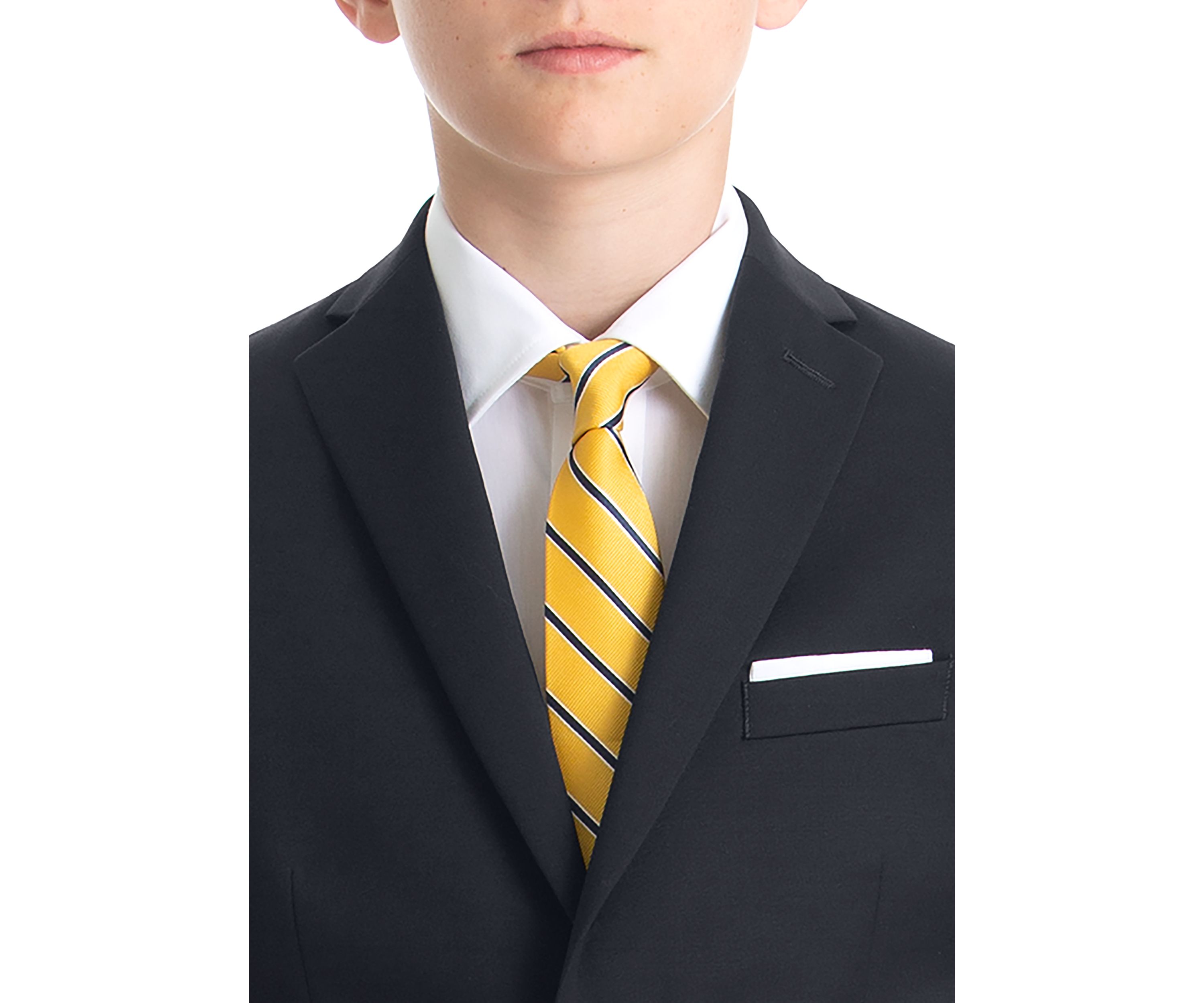 Boys 4-7 Navy Wool Straight Coat