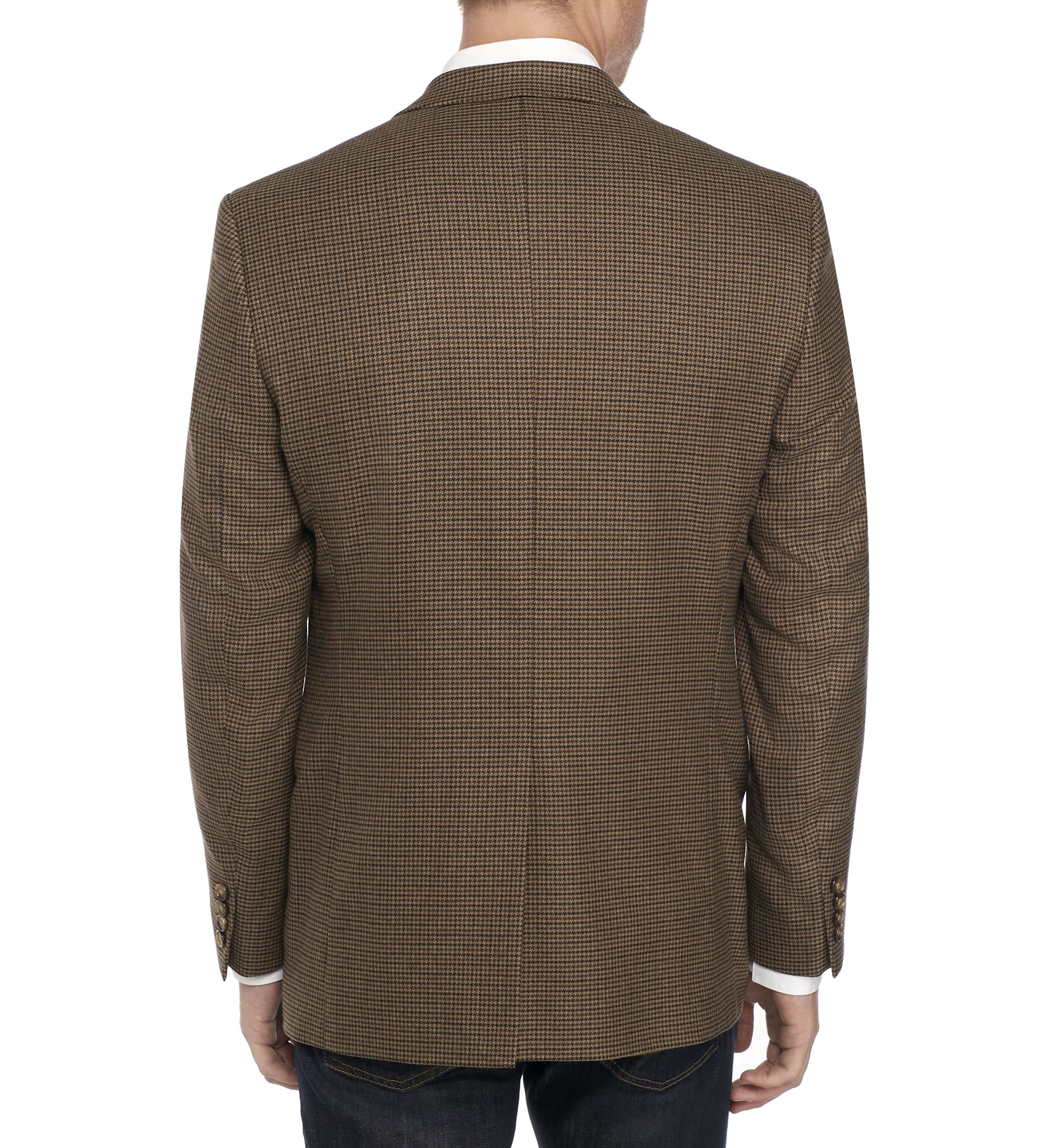 Big & Tall Houndstooth Stretch Sport Coat