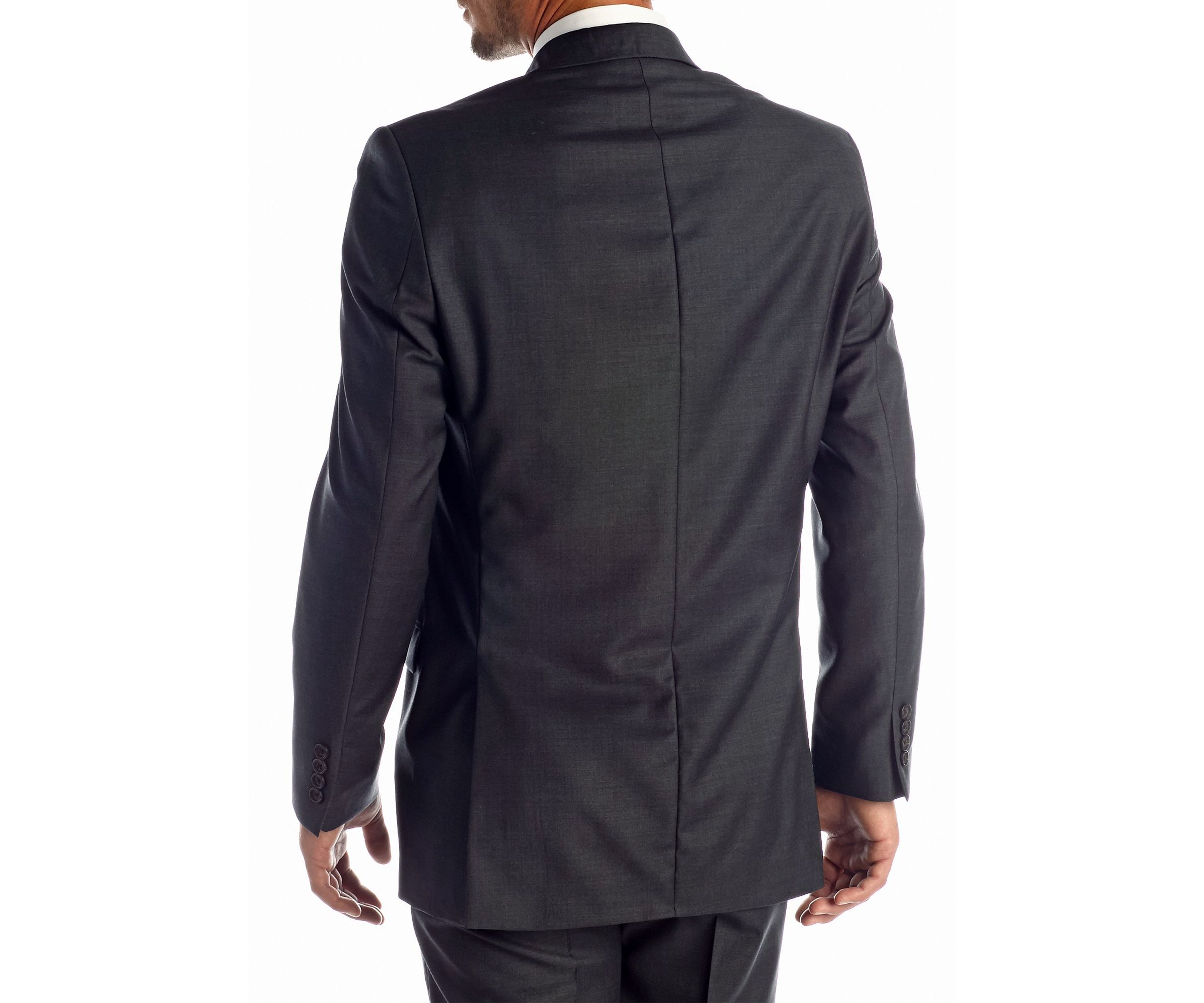 Classic Fit Charcoal Suit Separate Coat