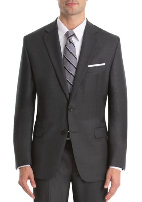 Lauren Ralph Lauren Gray Wool Straight Suit Separate Coat | belk