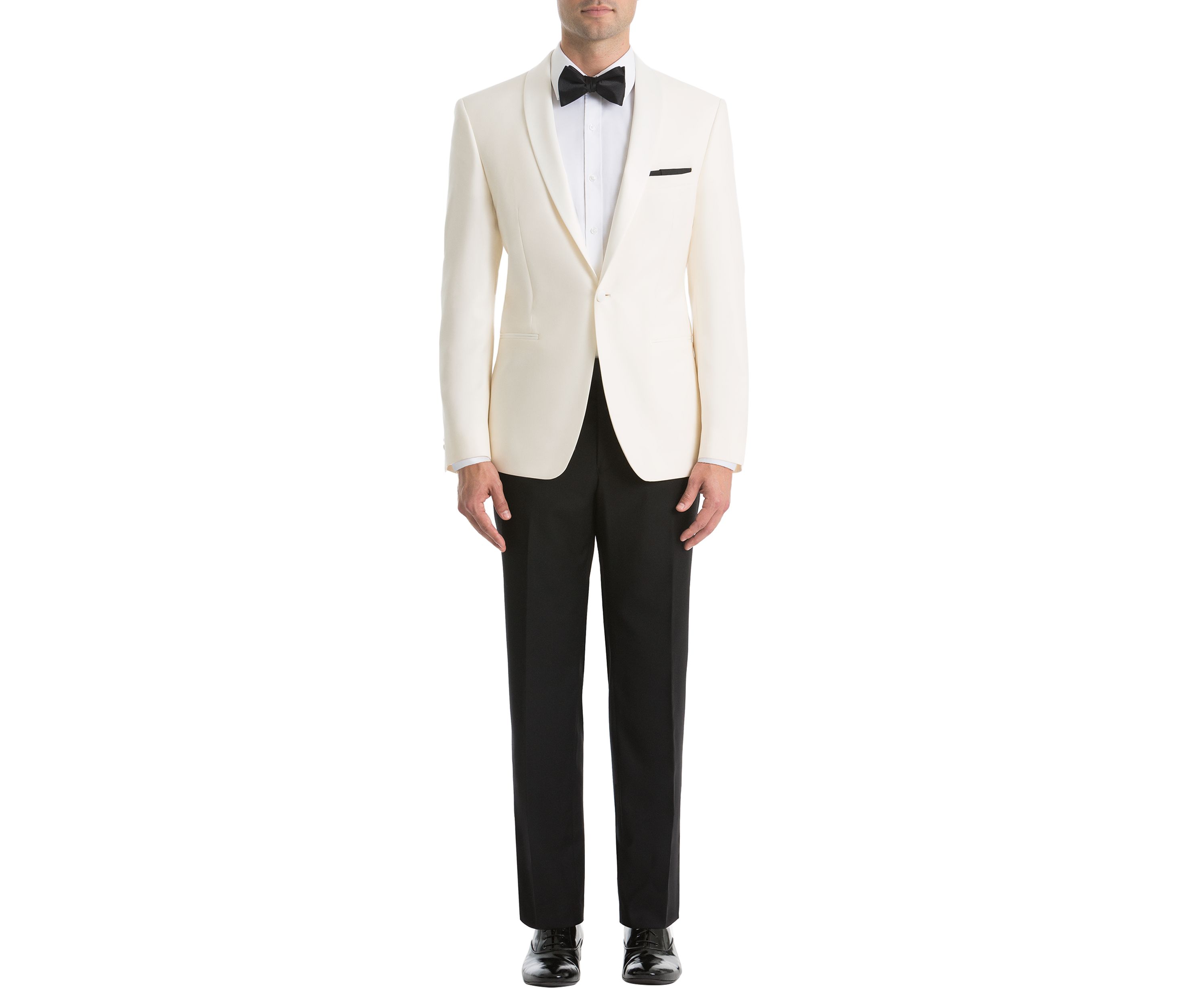 White Tuxedo Coat 