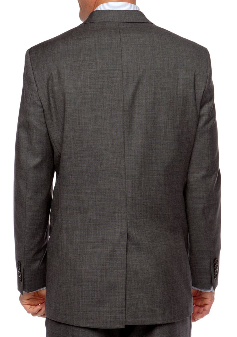 Classic Fit Ultraflex Comfort Sharkskin Suit Separate Coat