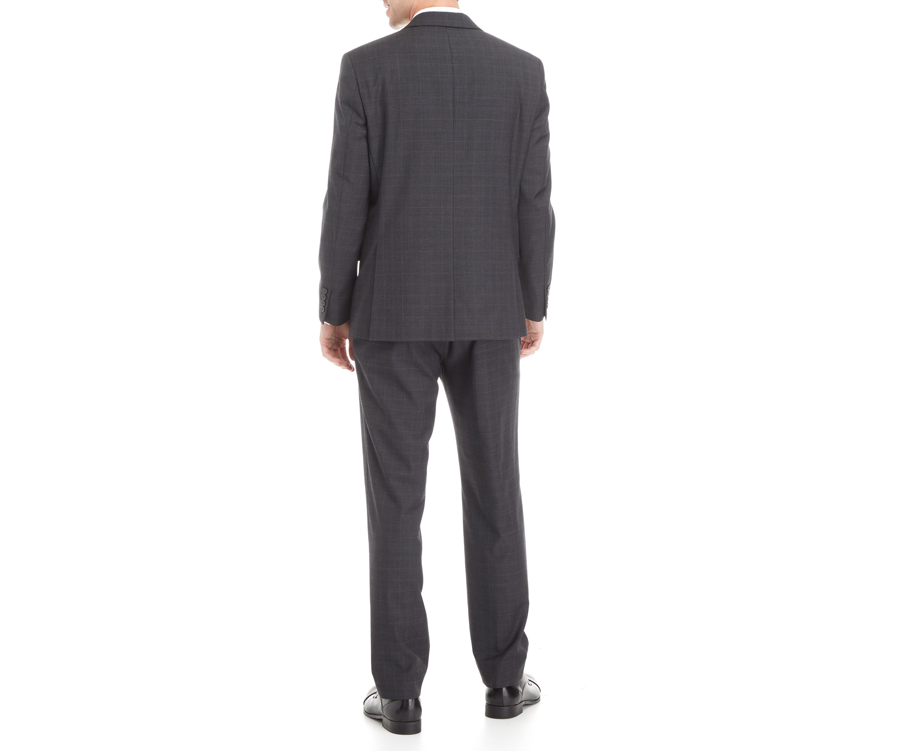 Gray Sharkskin Suit 