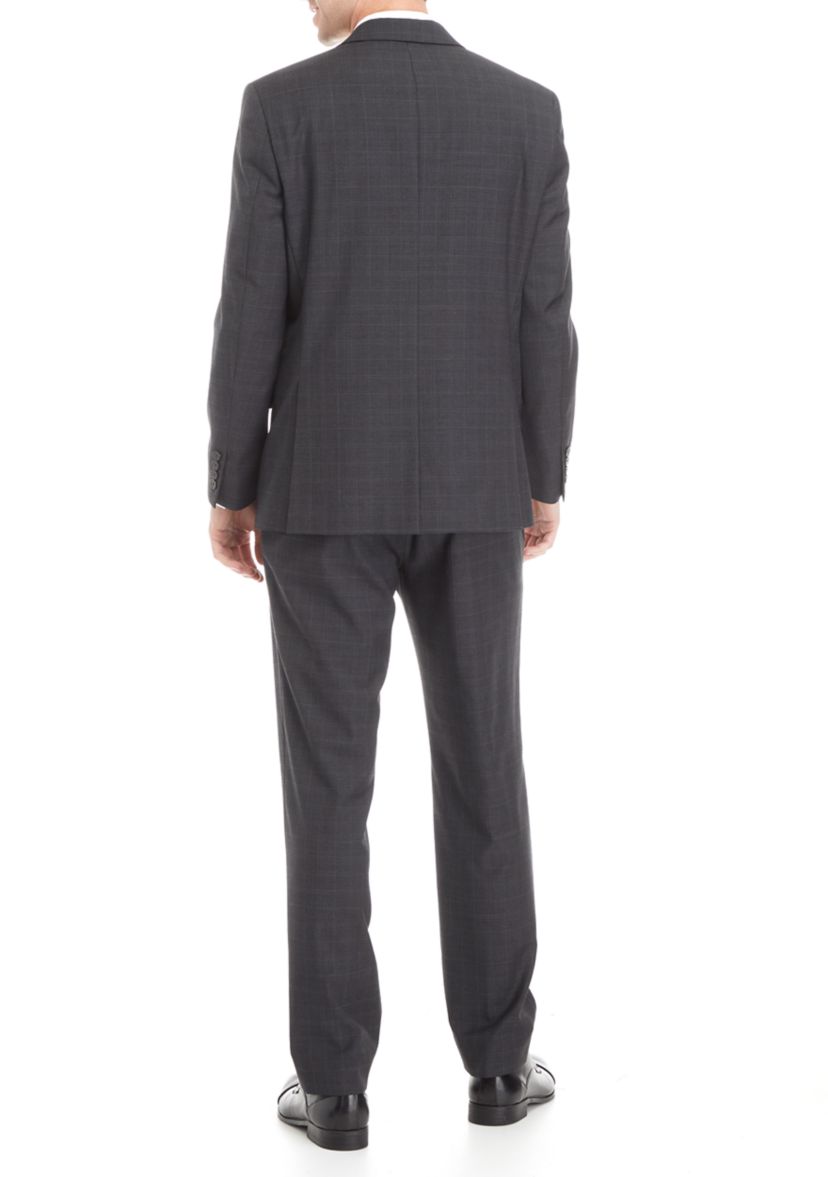 Gray Sharkskin Suit 