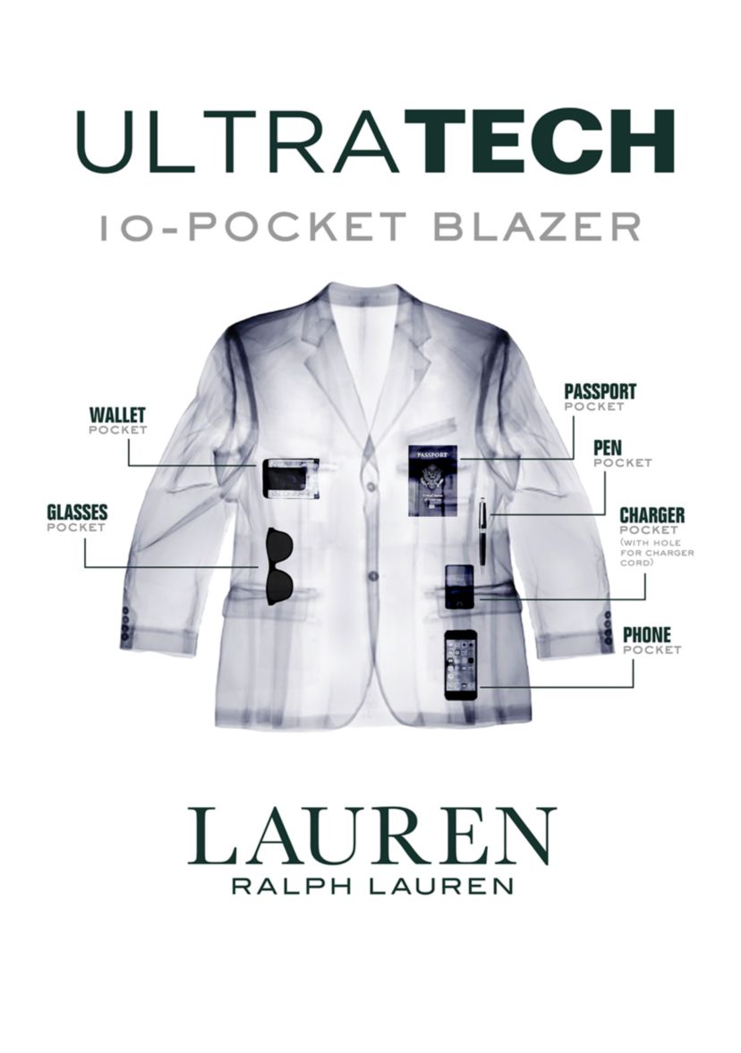Classic Fit Ultra Tech 10 Pocket Blazer