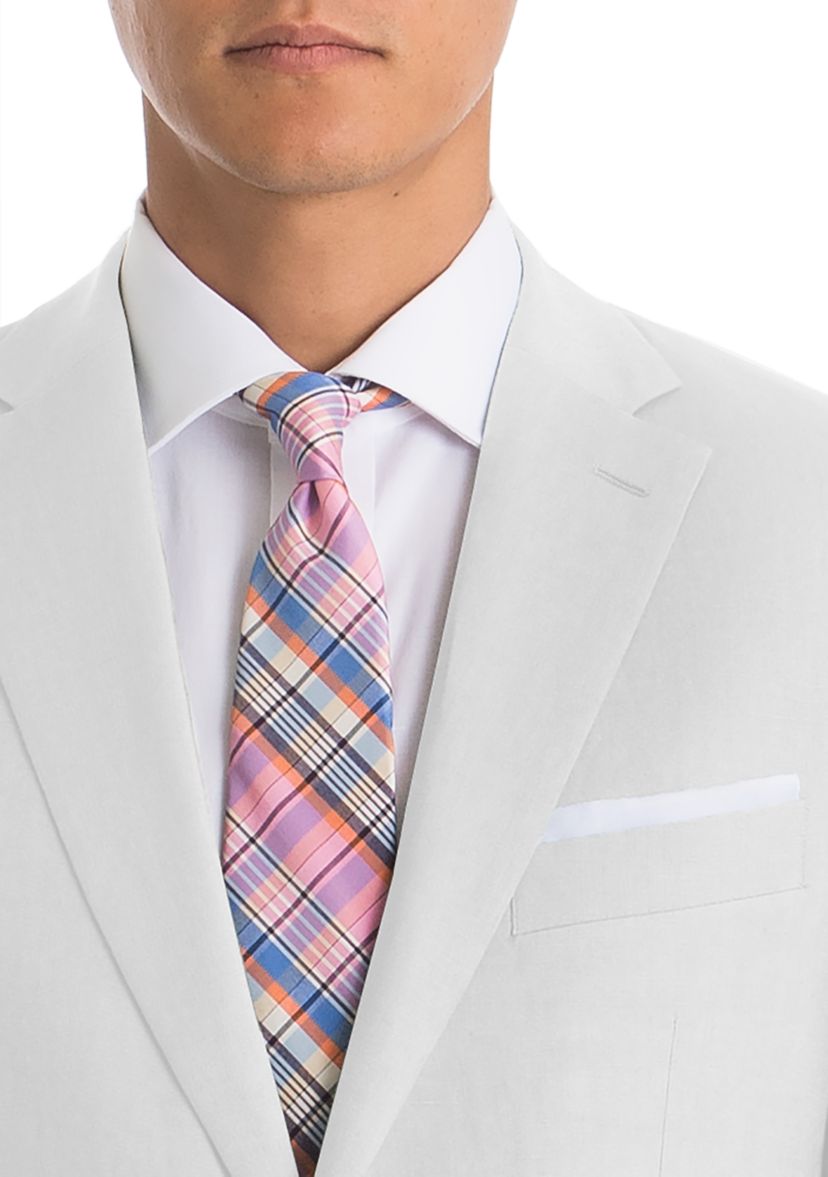 White Linen Suit Separate Coat 