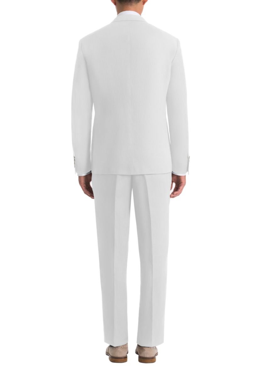 White Linen Suit Separate Coat 